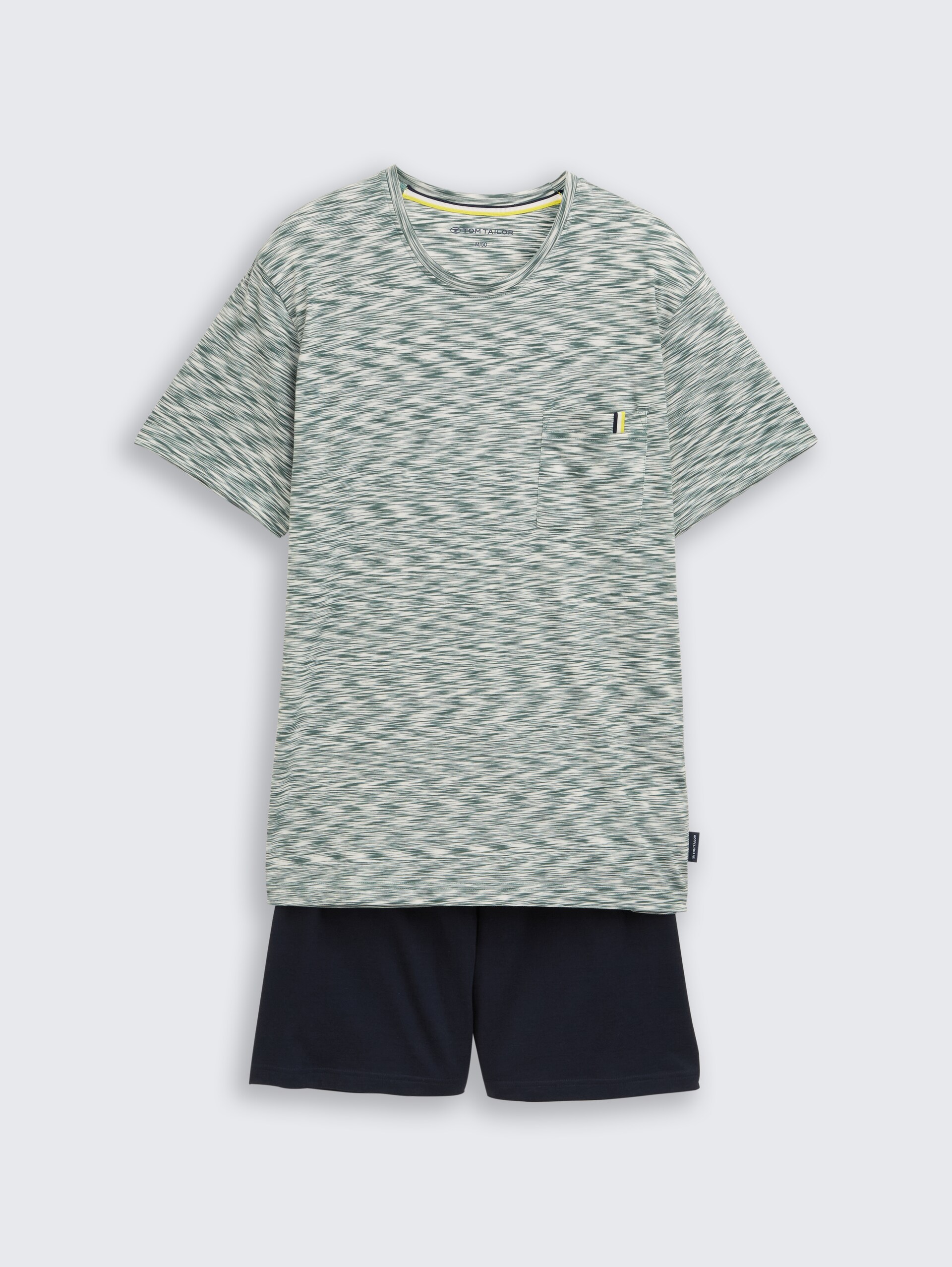 Pyjama-Set mit Muster - green-medium-multi - Vorder-Produkt-Ansicht