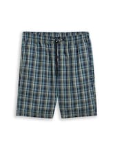 Geselecteerd, Boxershorts met ruitjespatroon door Tom Tailor, blauw
