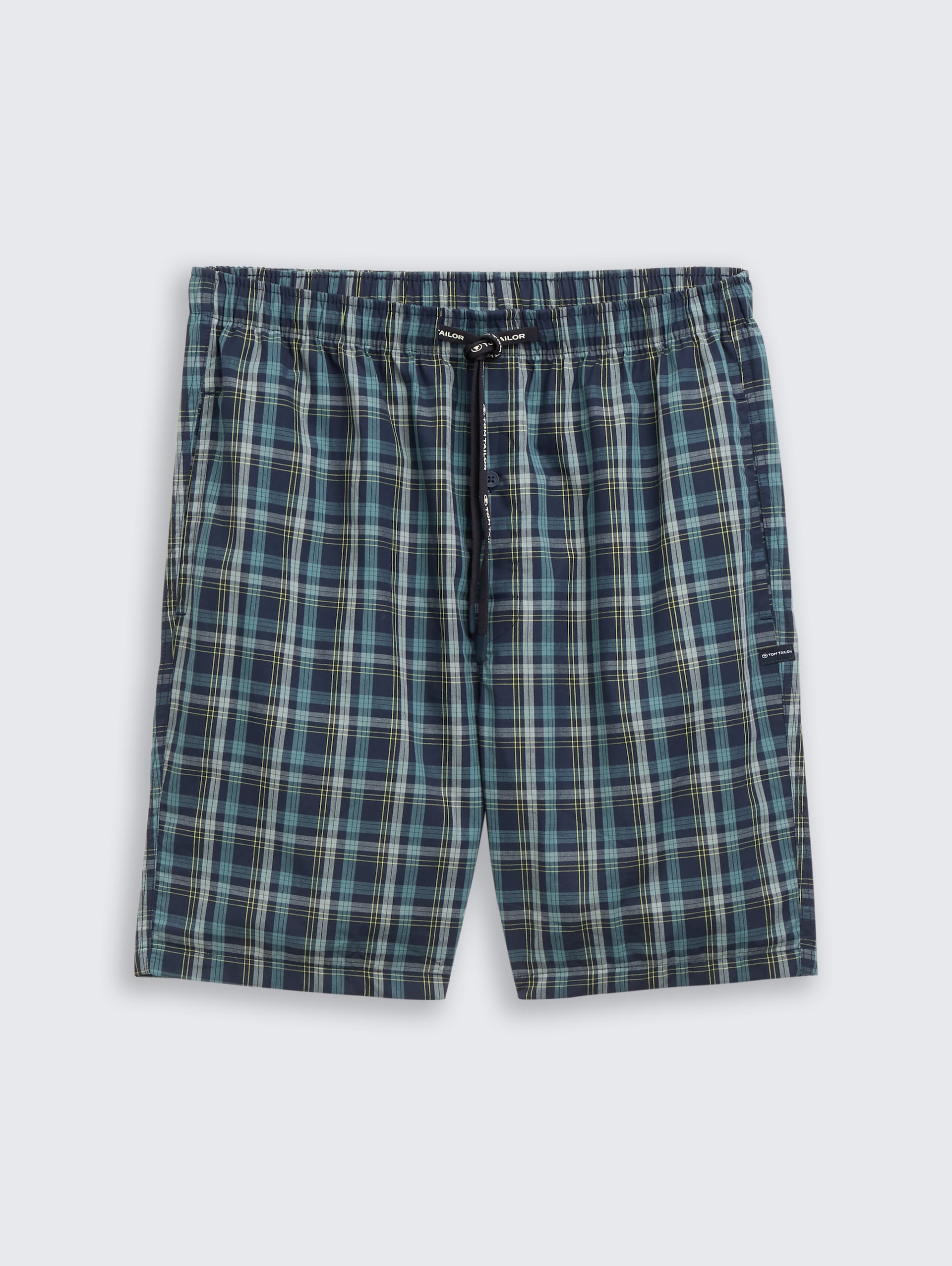 Boxershorts mit Karomuster - blue-medium-check - Vorder-Produkt-Ansicht
