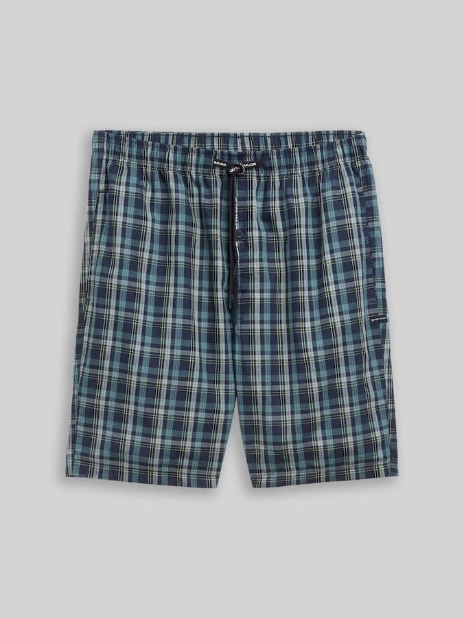 Boxershorts met ruitjesmotief door Men, blue-medium-check