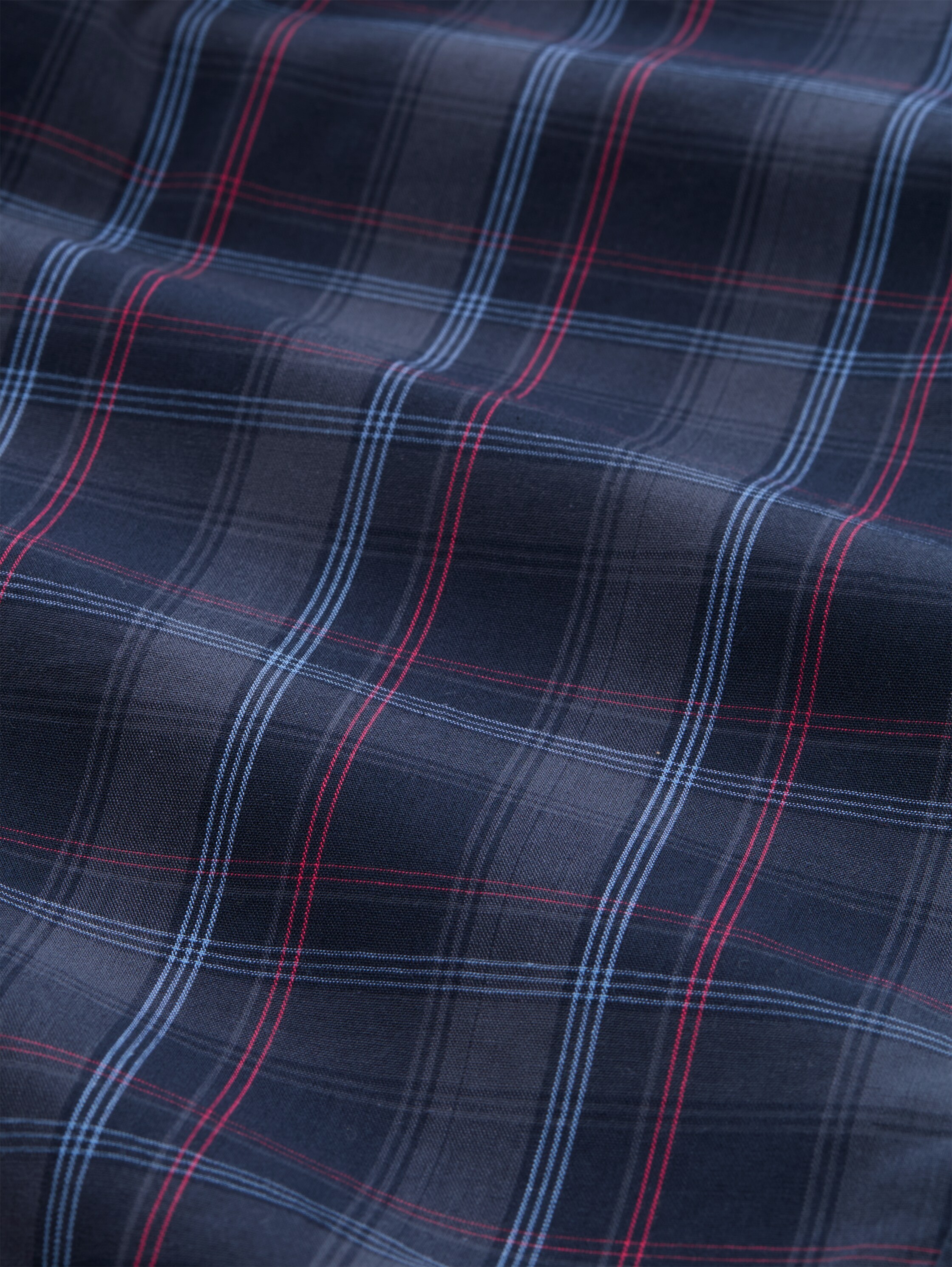 Boxershorts mit Karomuster - bluedarkcheck - 