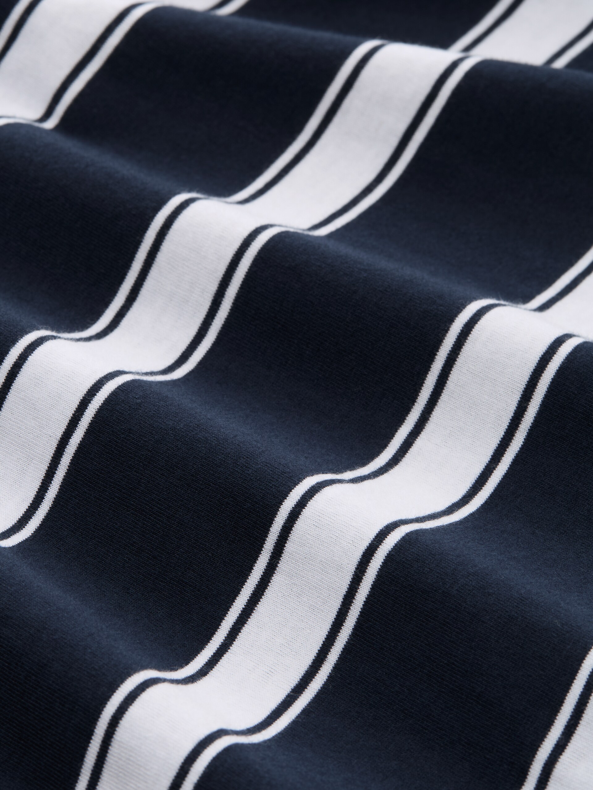 Pyjamaset met gestreept patroon - blue stripe - Materiaalweergave