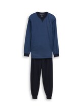 Geselecteerd, Pyjama set met strepenpatroon door Tom Tailor, 