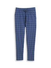 Ausgewählt, Pyjama-Hose aus Baumwolle von Tom Tailor, blau
