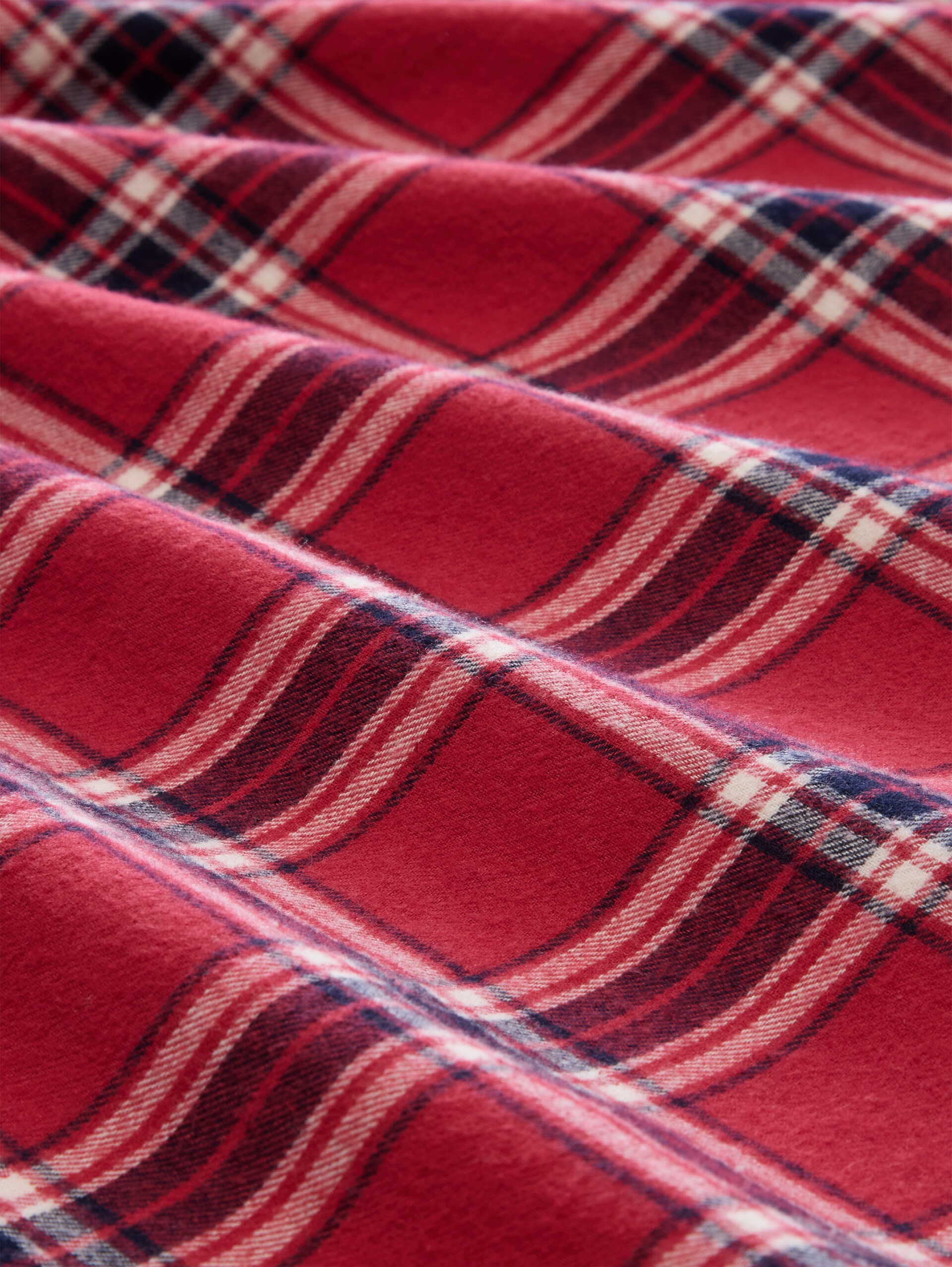 Pyjamaset met ruitjespatroon - red-medium-check - Materiaalweergave