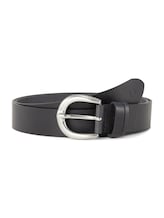 Nicht ausgewählt, TTCARRIE Ledergürtel mit abgerundeter Dornschließe von , blau