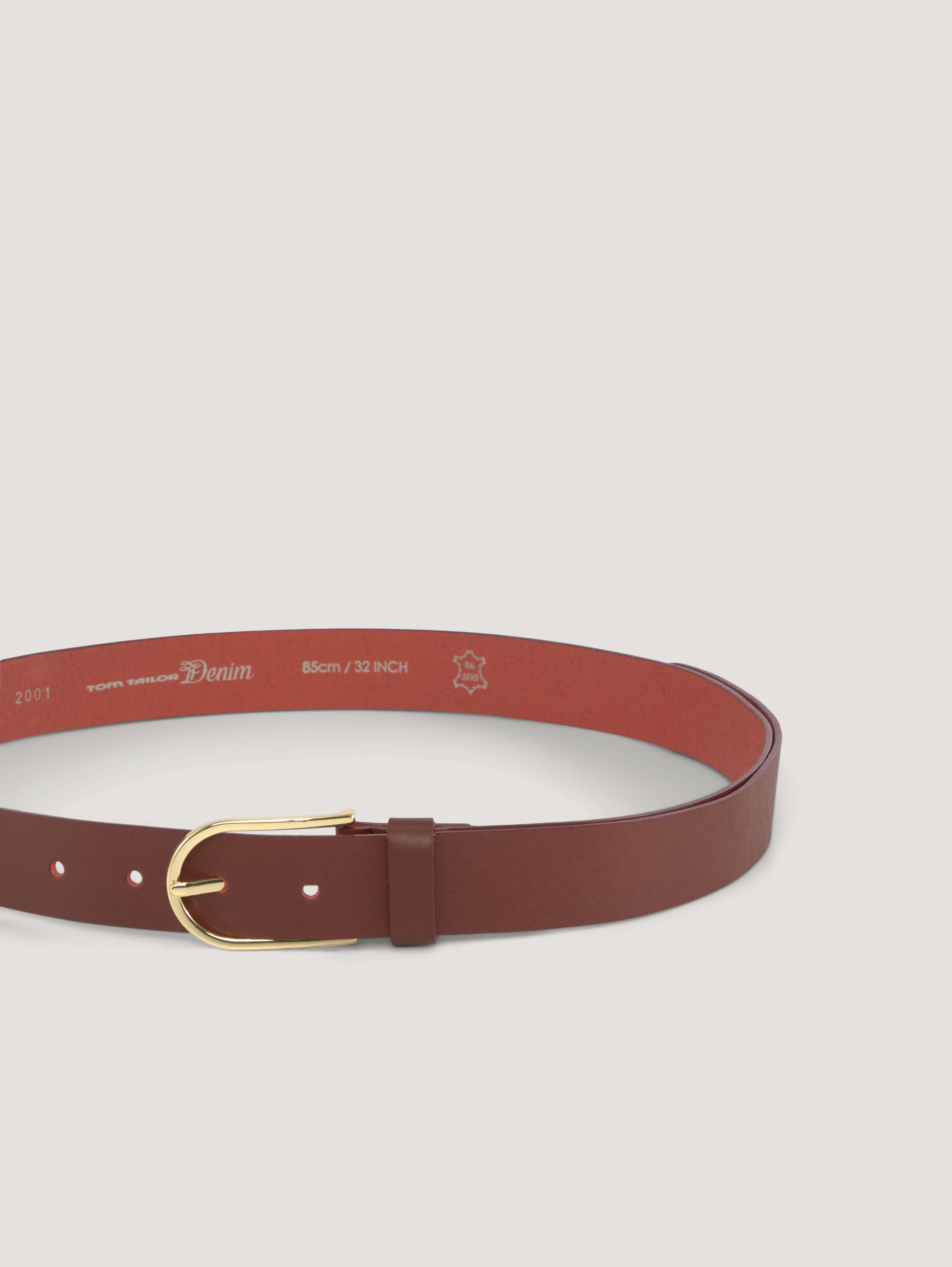 Langer Taillengürtel - rust - Produkt-Ansicht von oben 