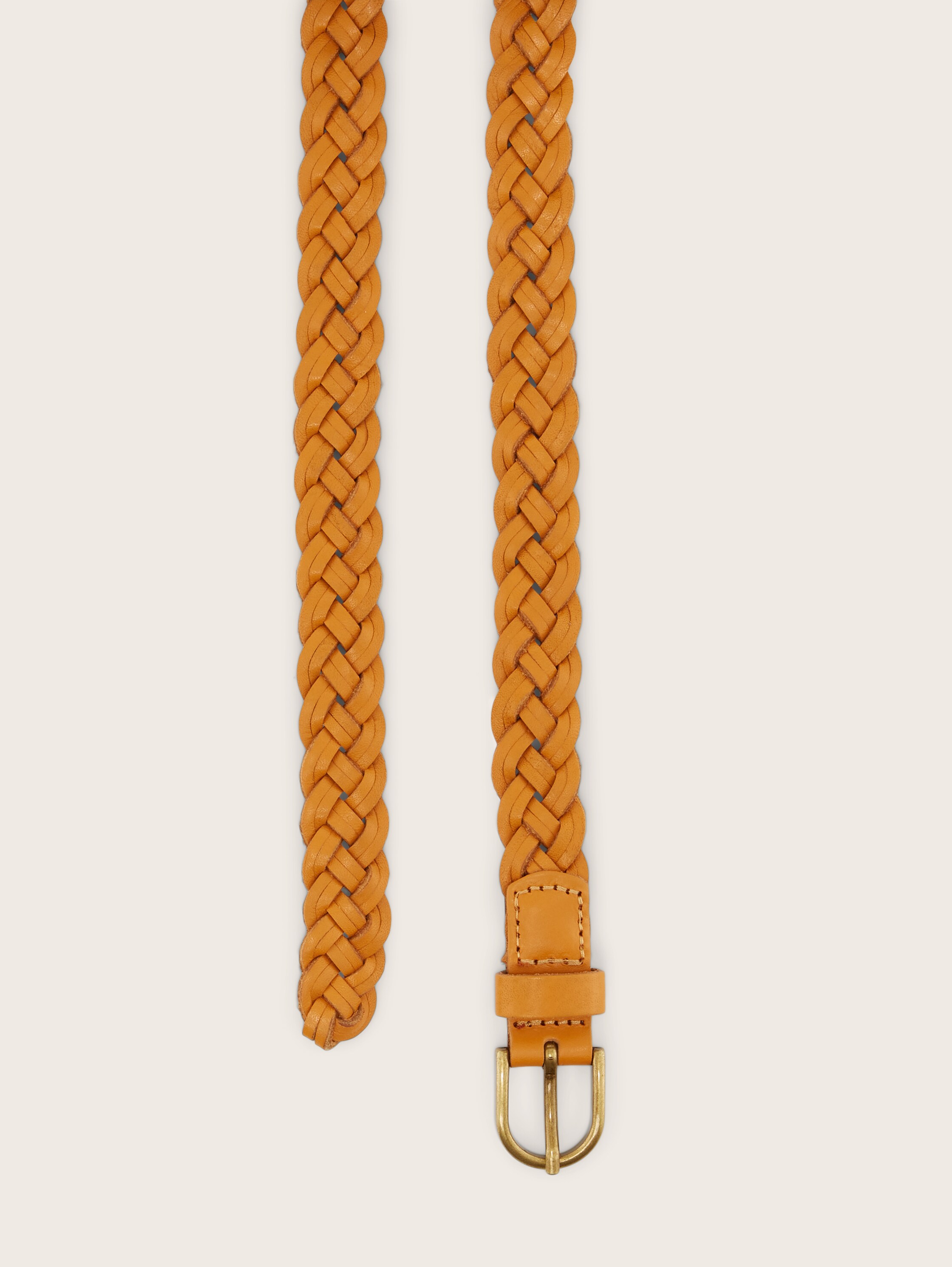 Flechtgürtel aus Leder - 2