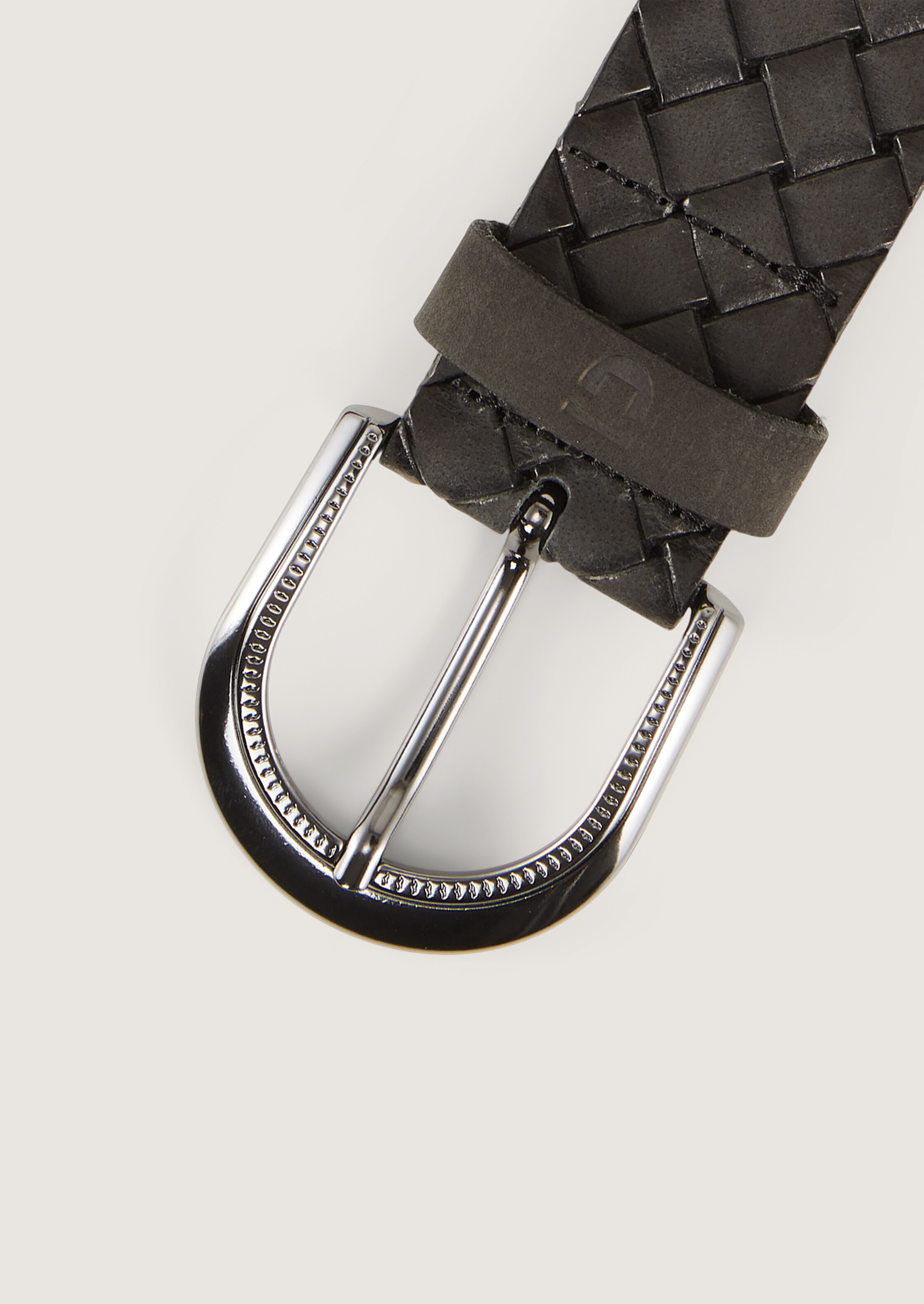 TTMARTHA braided leather belt - black_uni - 