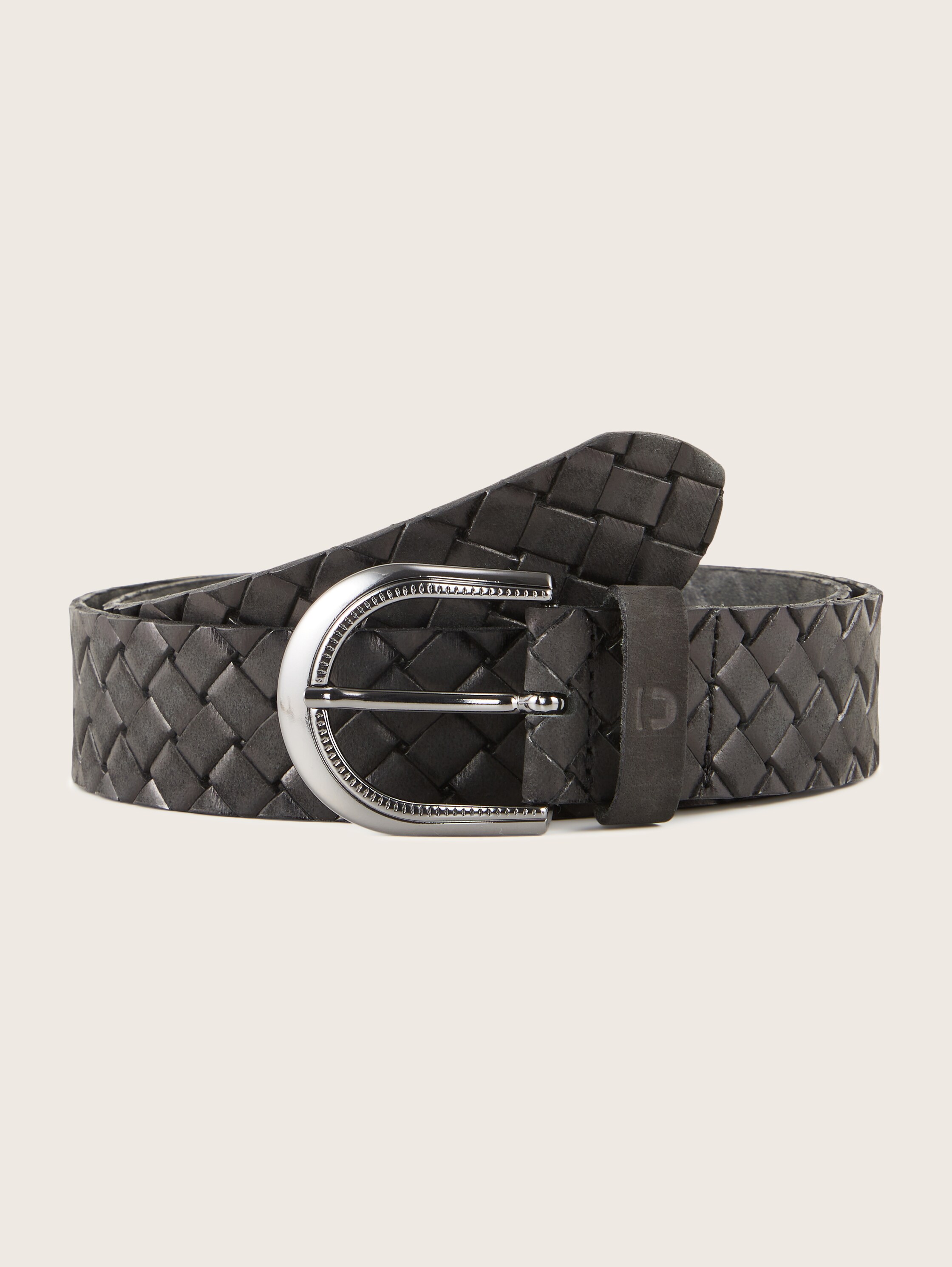 TTMARTHA braided leather belt - black_uni - 
