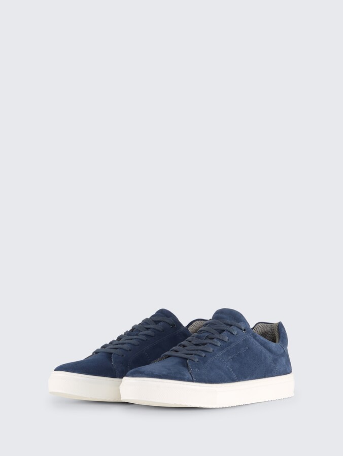 Sneaker mit Leder von Men, navy