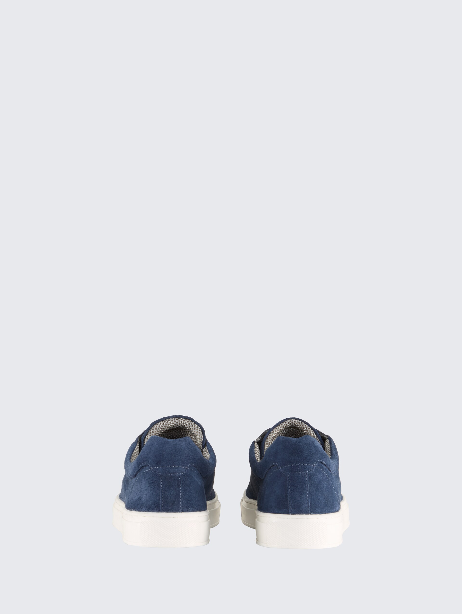Sneaker mit Leder - navy - Produkt-Rückansicht