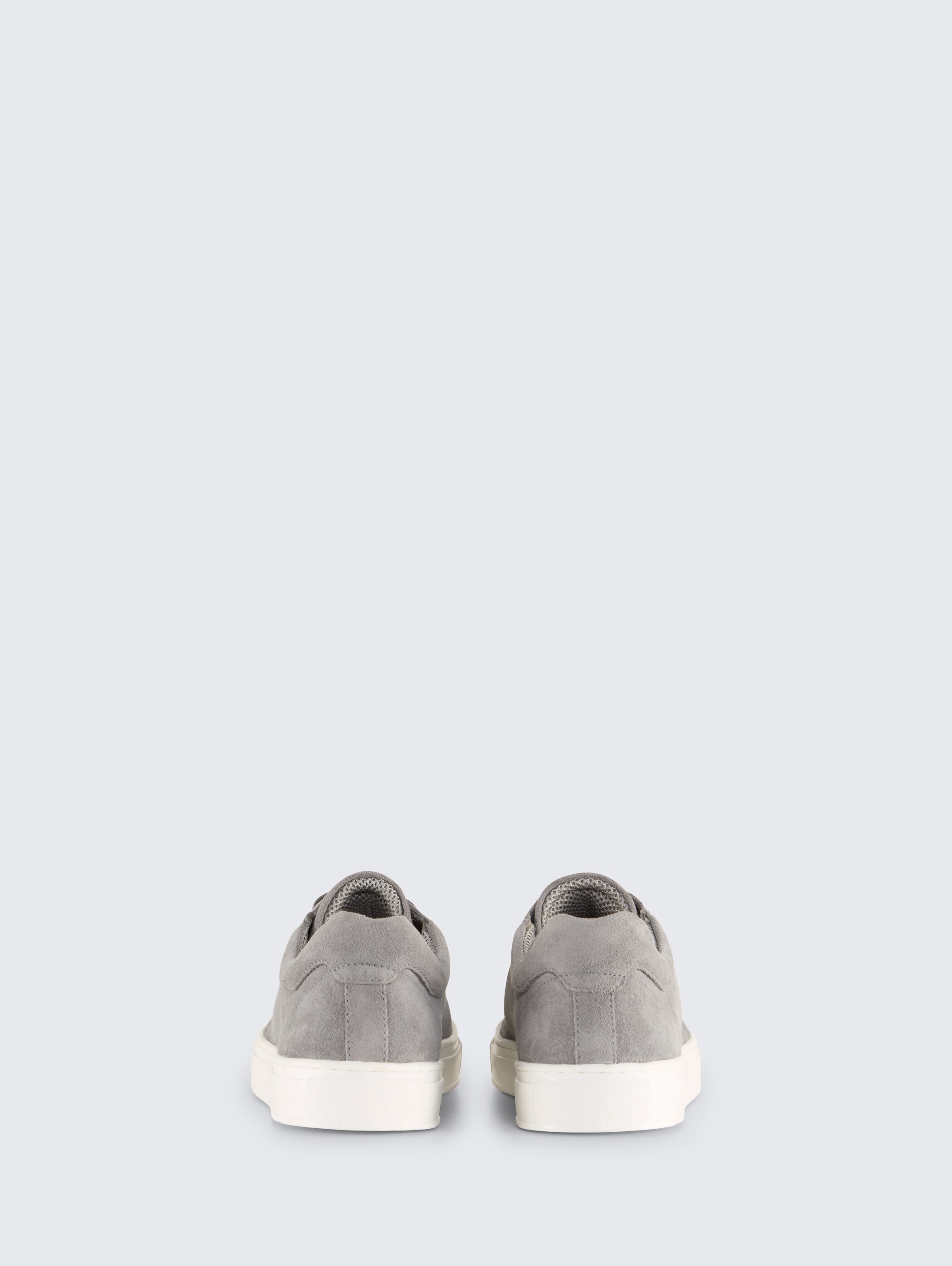 Sneakers met leer - grey - 