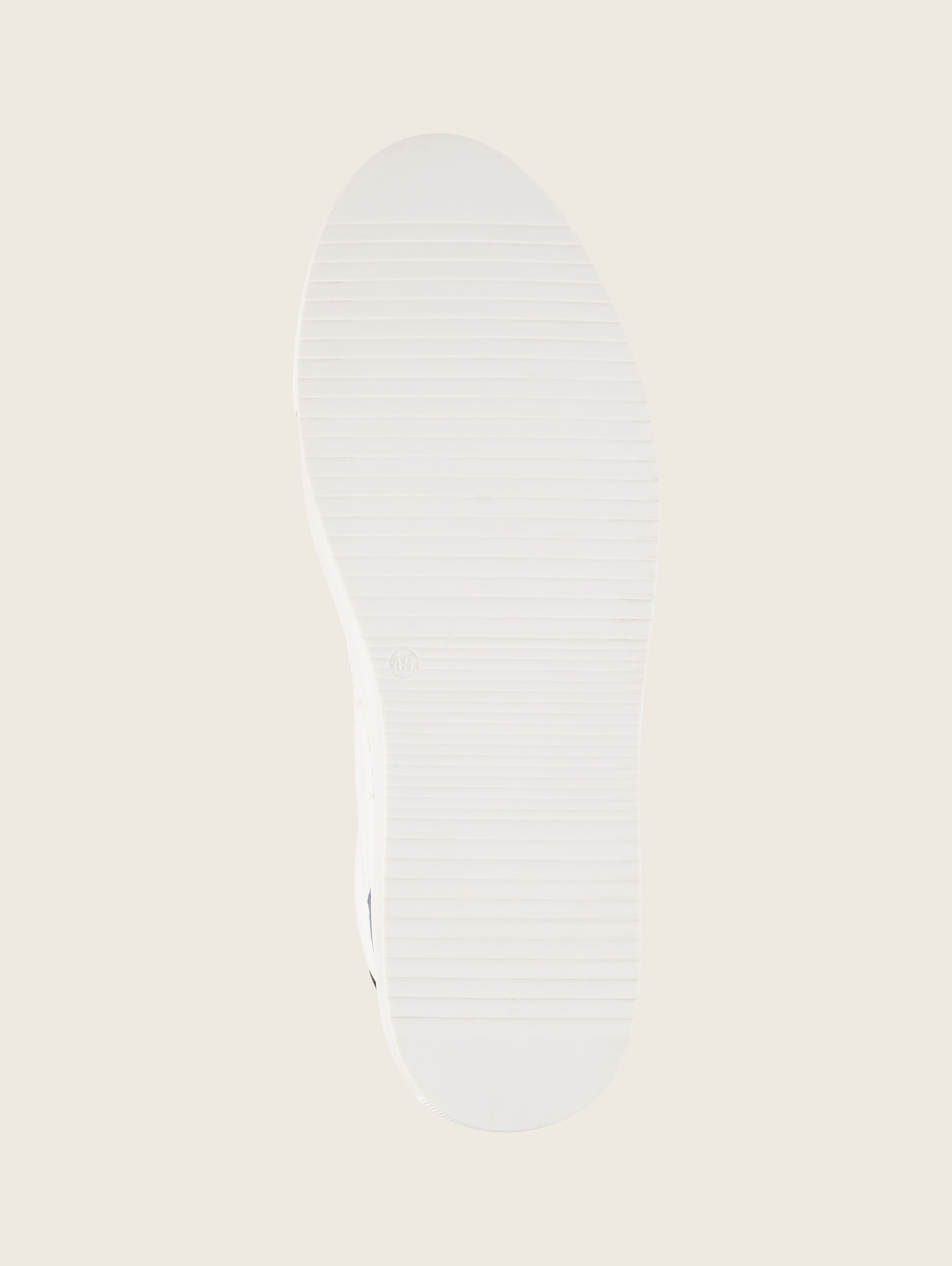 Sneaker aus Leder - whitenavy - 