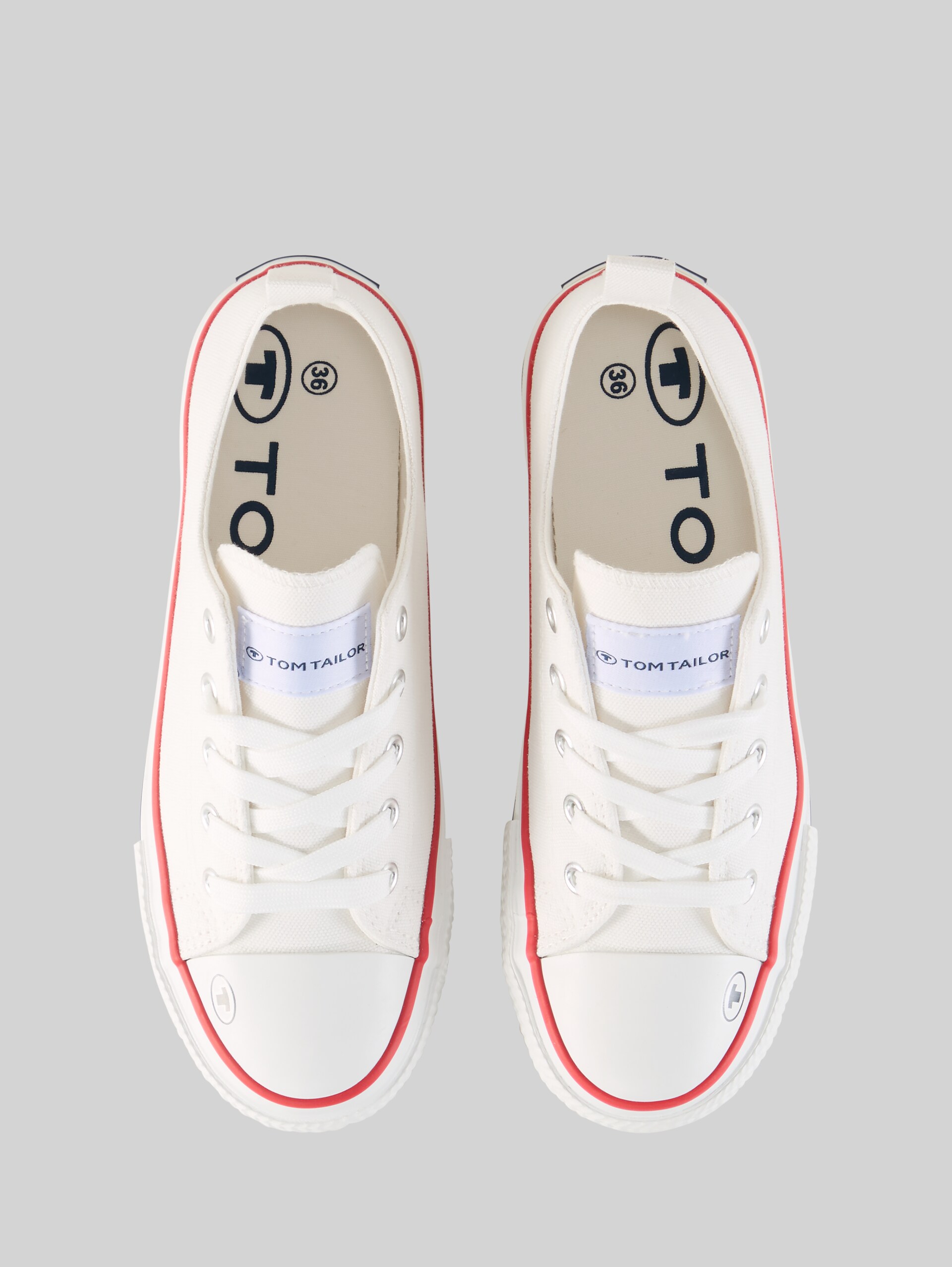 Basic Sneaker - white - Produkt-Ansicht von oben