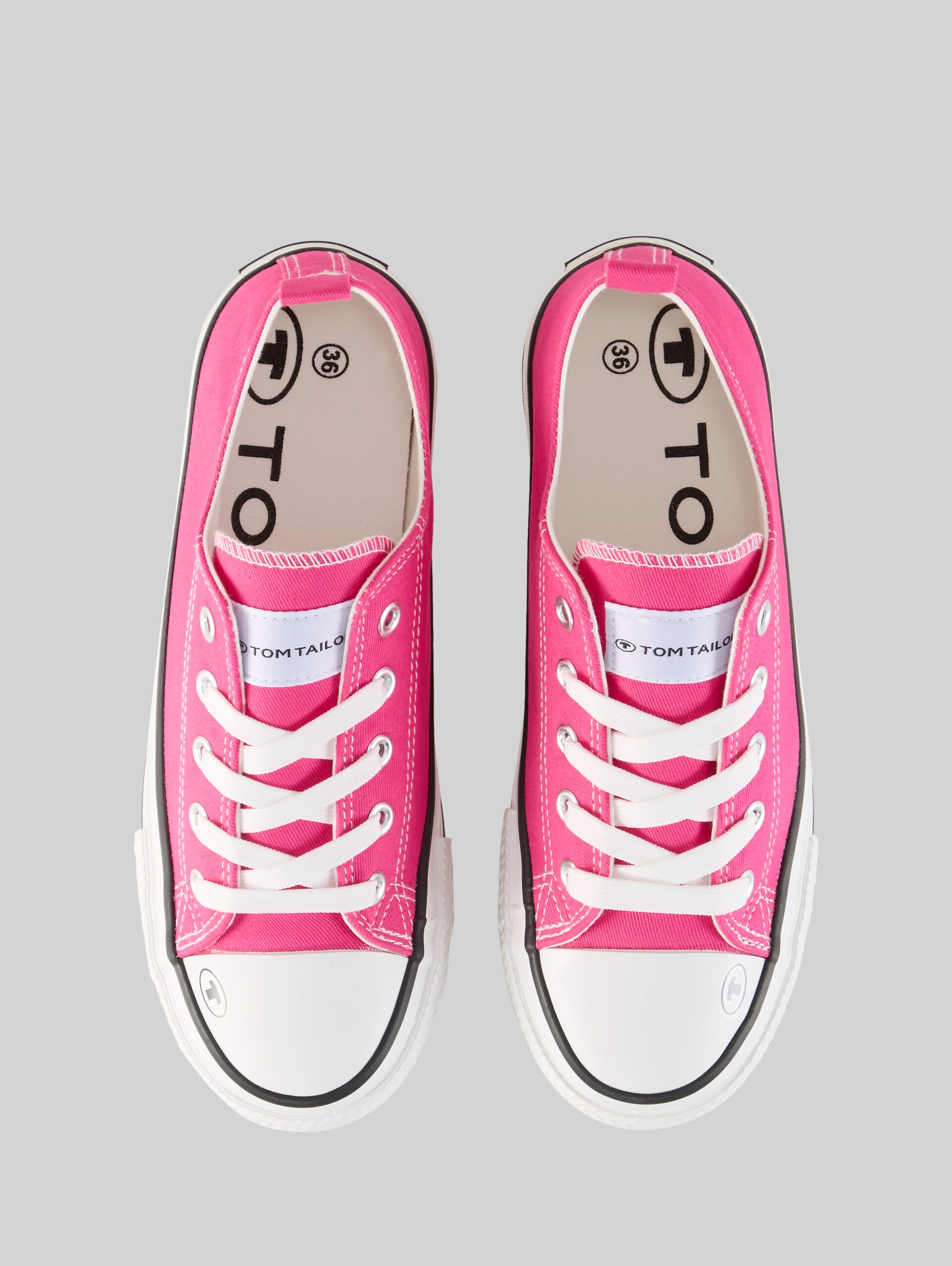 Basic Sneaker - pink - Bovenaanzicht product