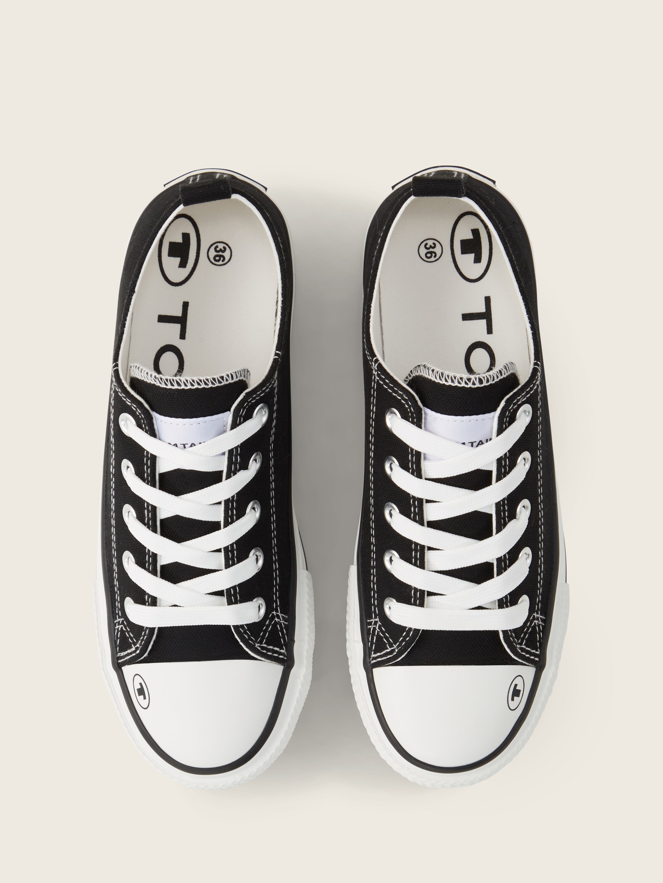Basic Sneaker - blackwhite - 