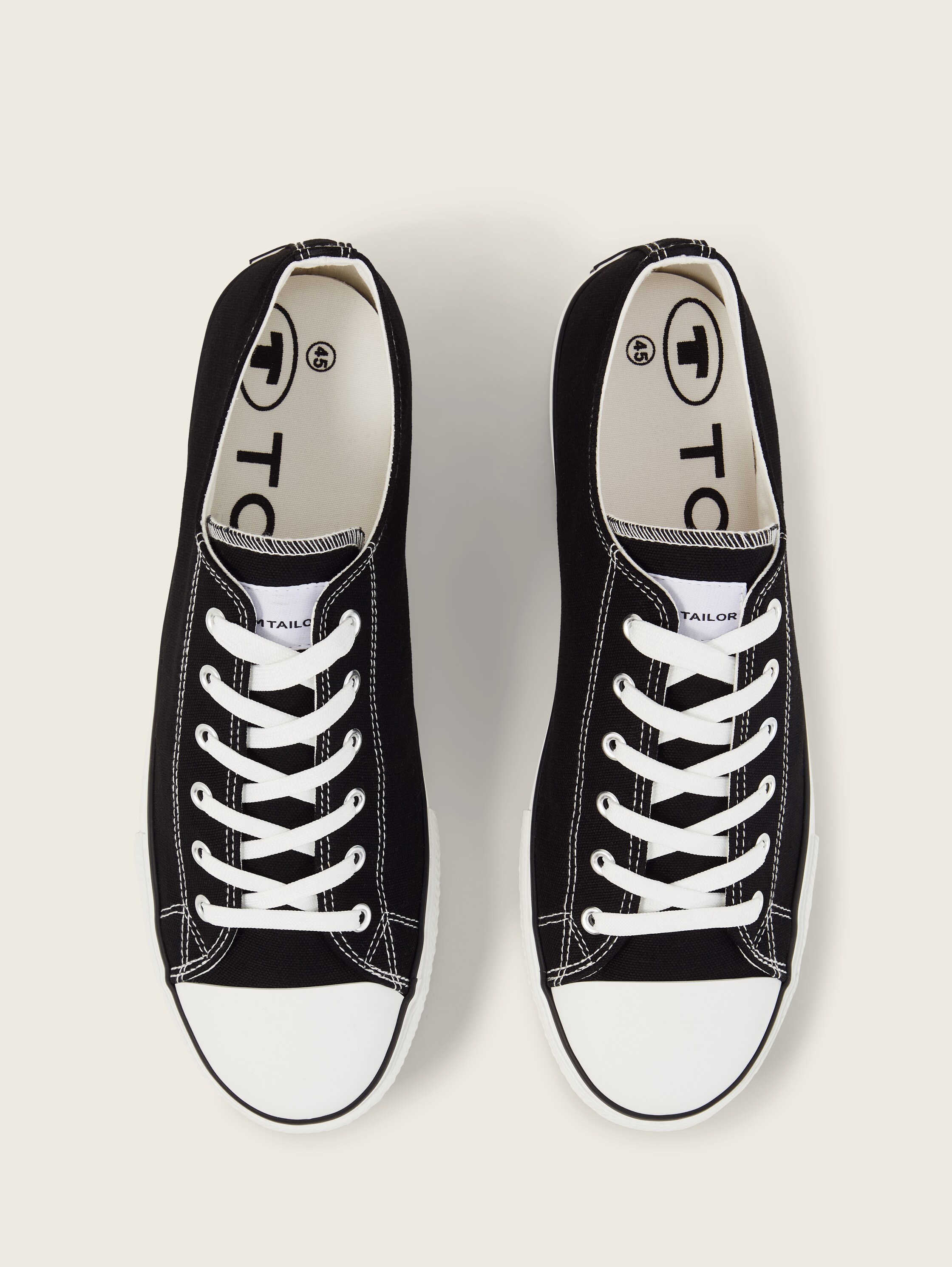 Basic Sneaker - blackwhite - 