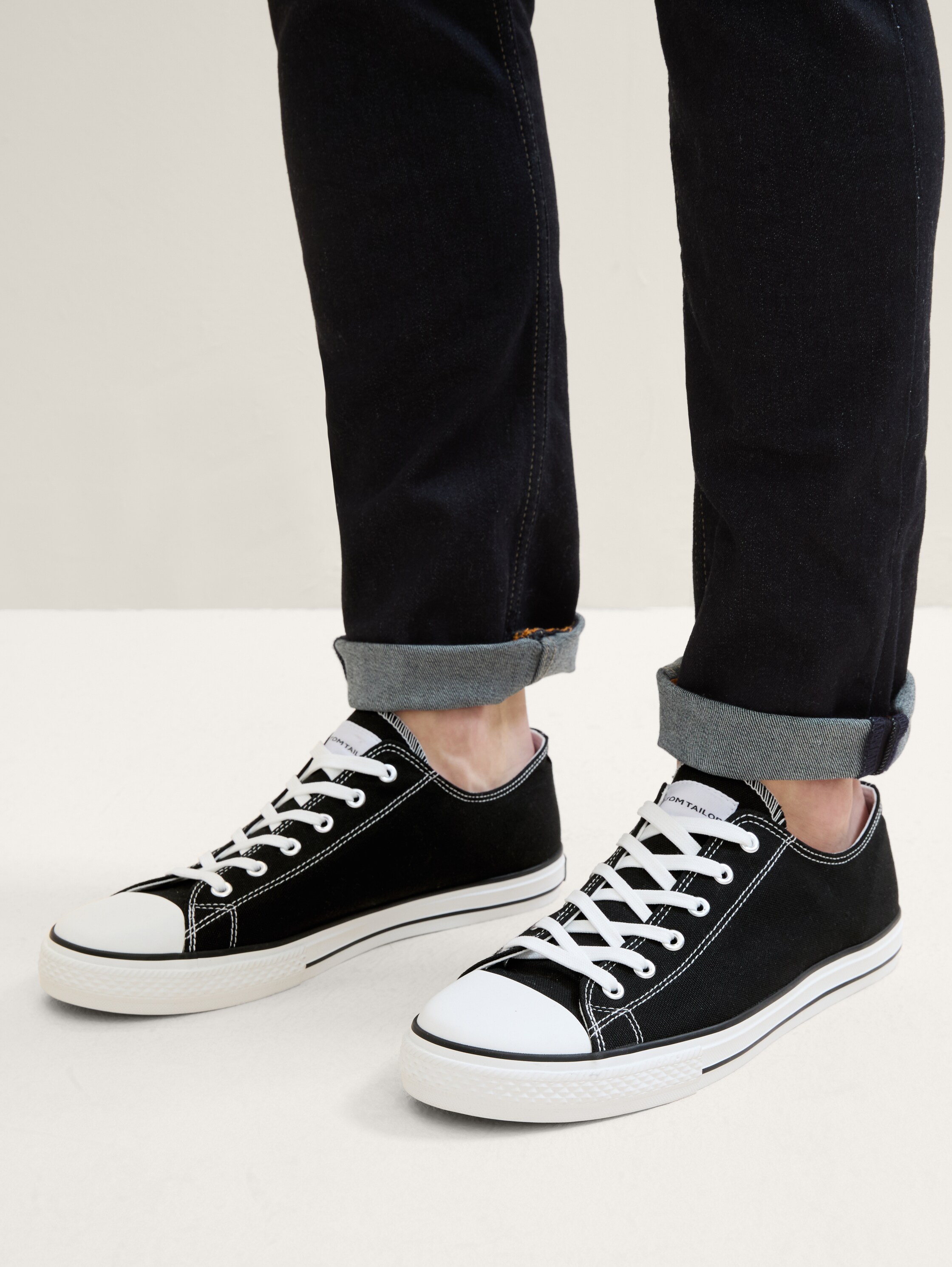 Basic Sneaker - blackwhite - 
