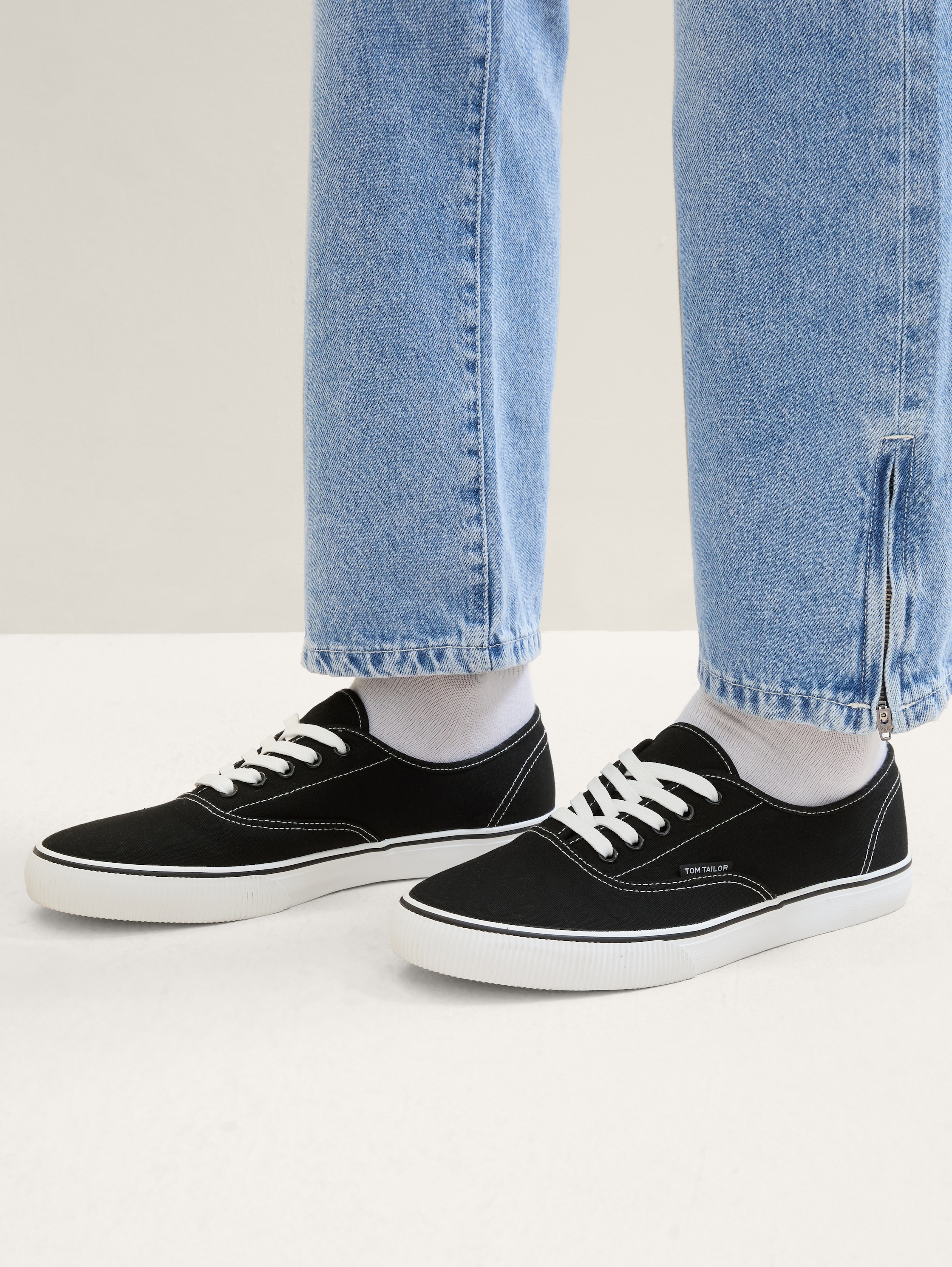 Basic Sneaker - blackwhite - 