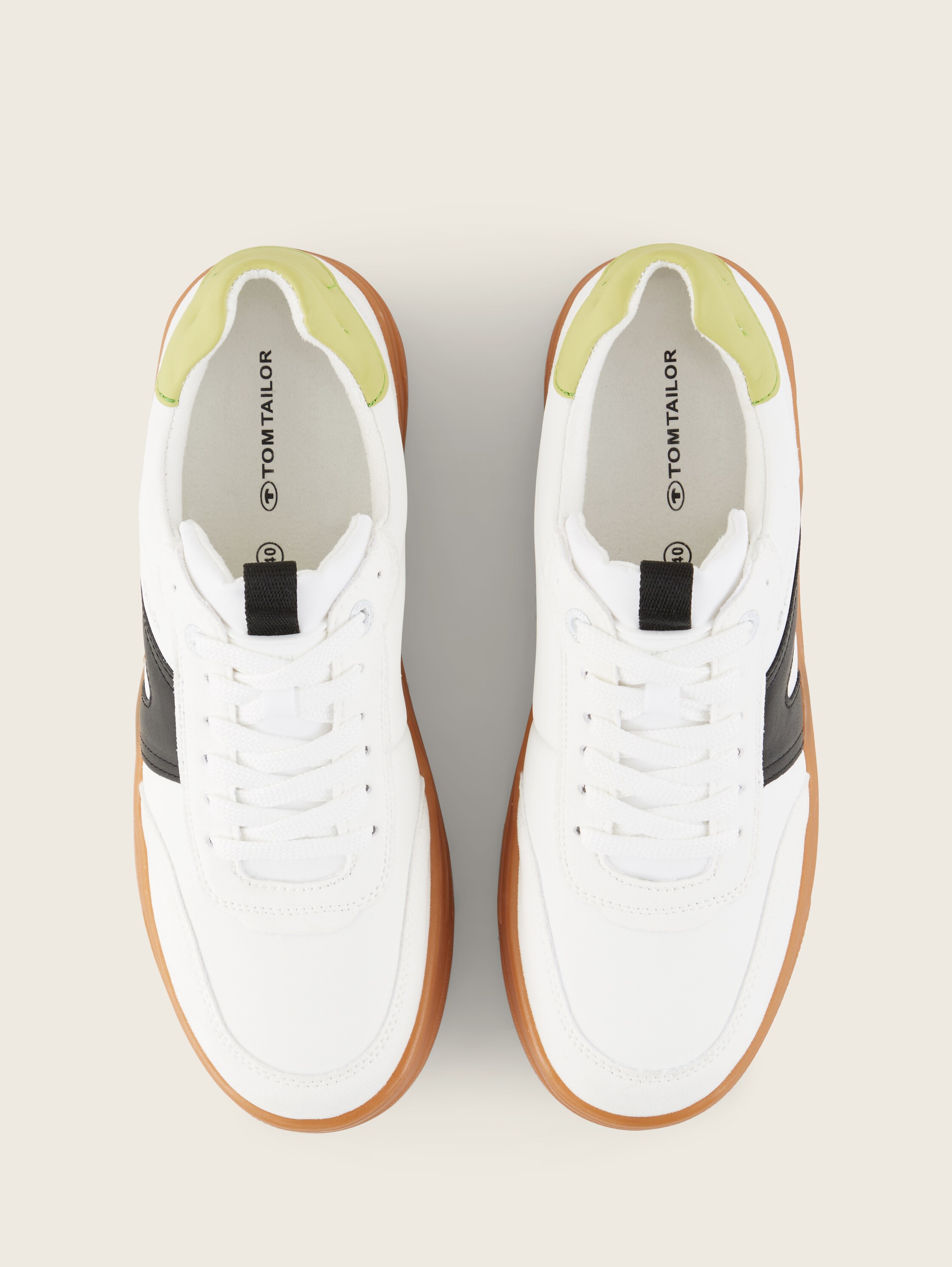 Sneaker mit Blockstreifen - 5