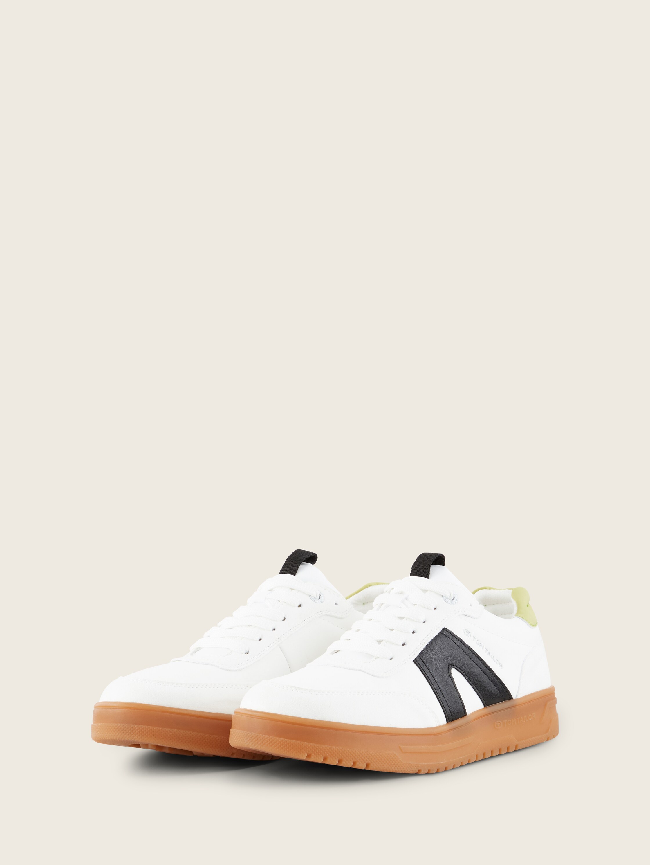 Sneaker mit Blockstreifen - 2