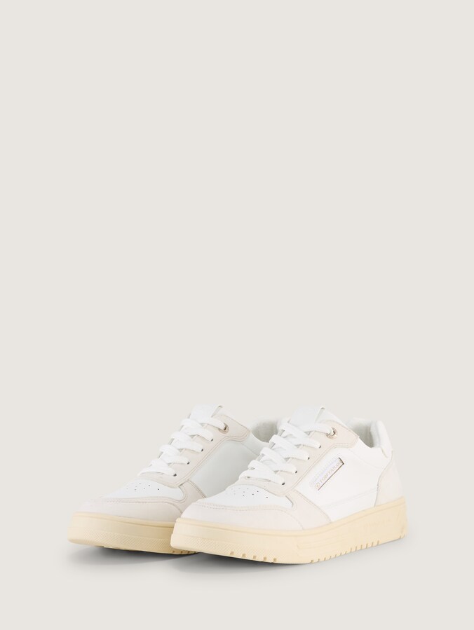 Sneaker mit Colour-Blocking von Women, white-cream