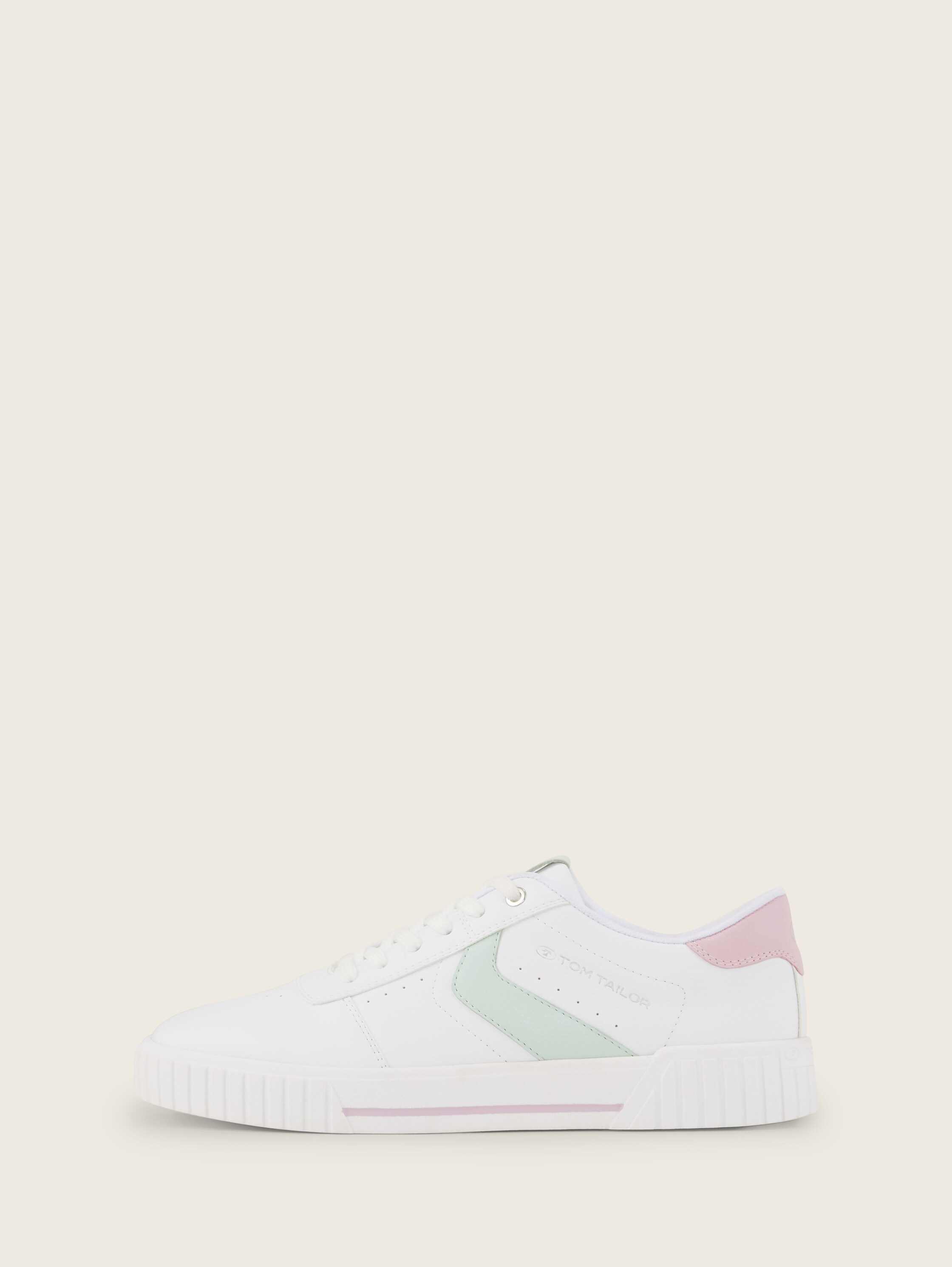 Sneaker mit Blockstreifen - 4