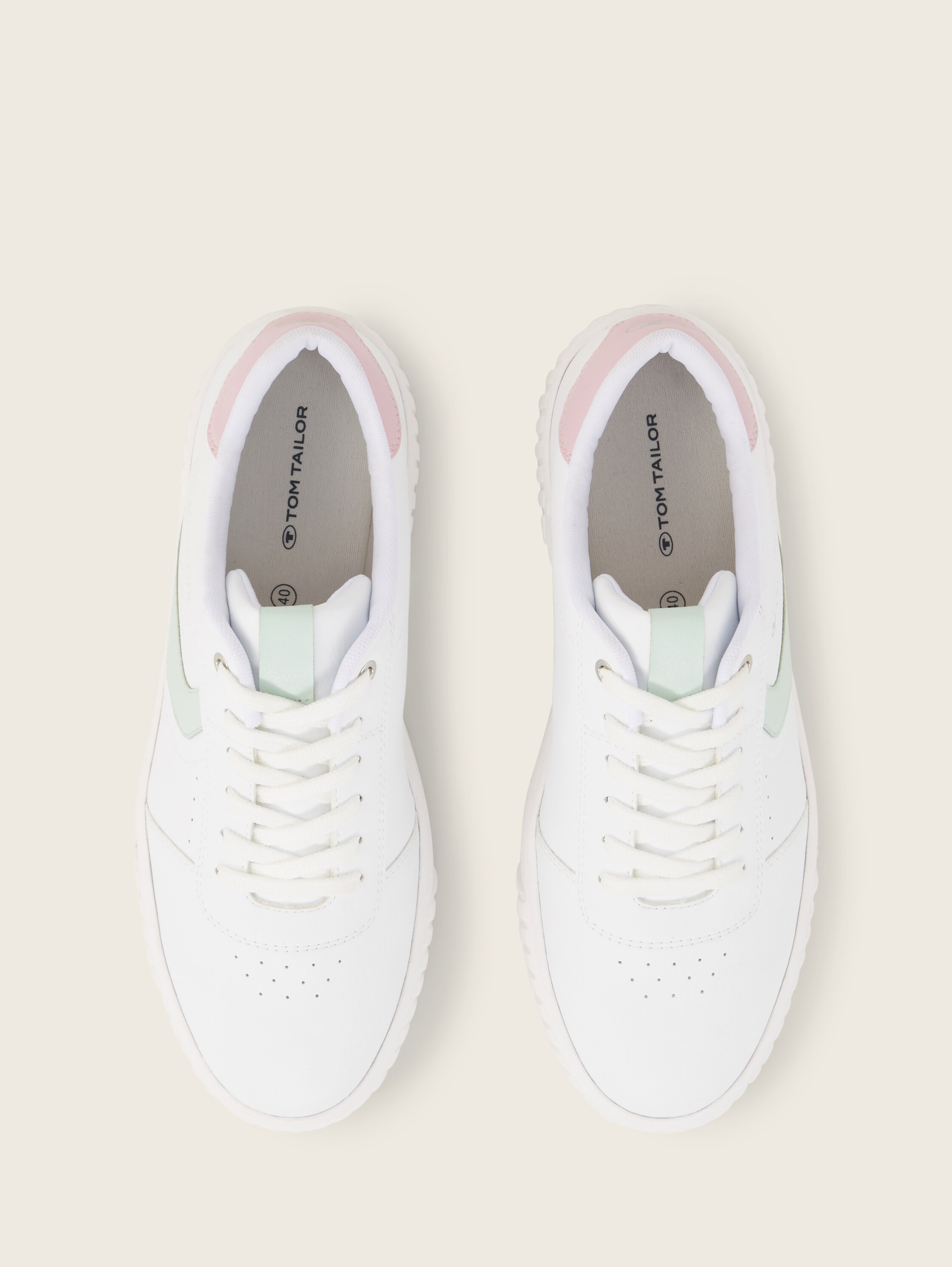 Sneaker mit Blockstreifen - 5