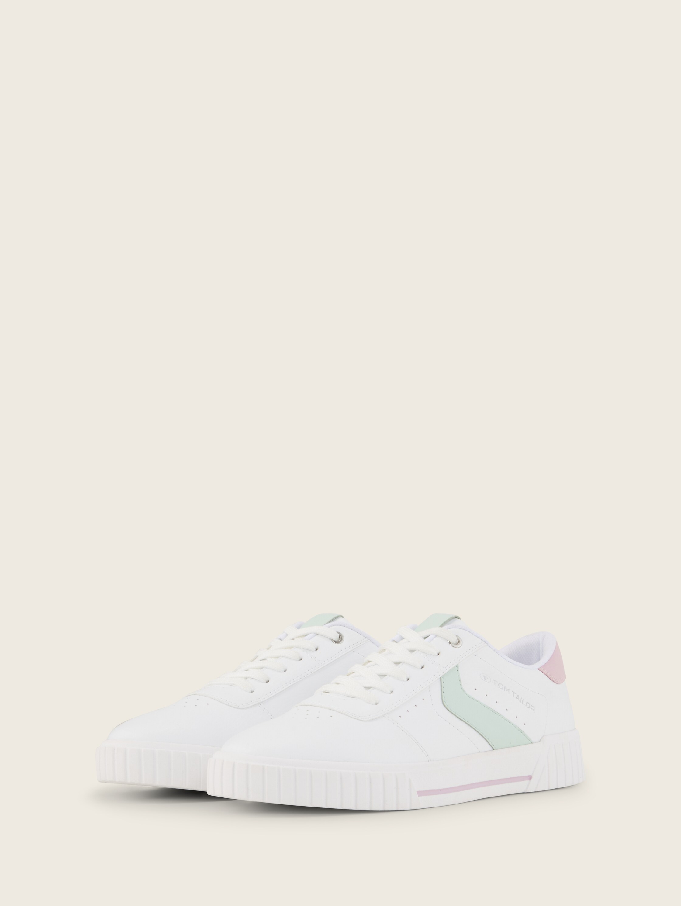 Sneaker mit Blockstreifen - 2