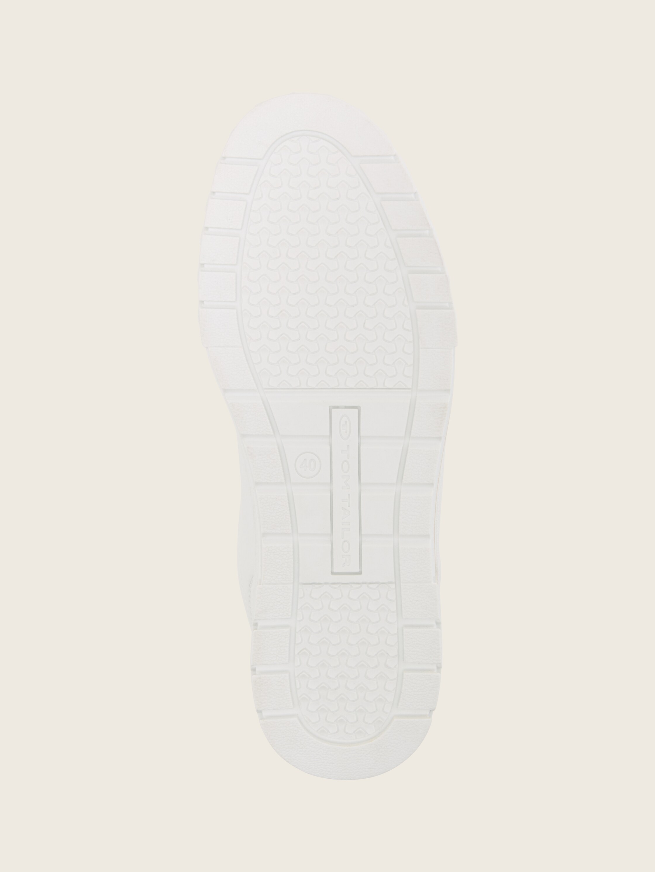 Leren sneaker - whitesand - 