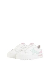 Selected, Leather sneakers by Tom Tailor, white