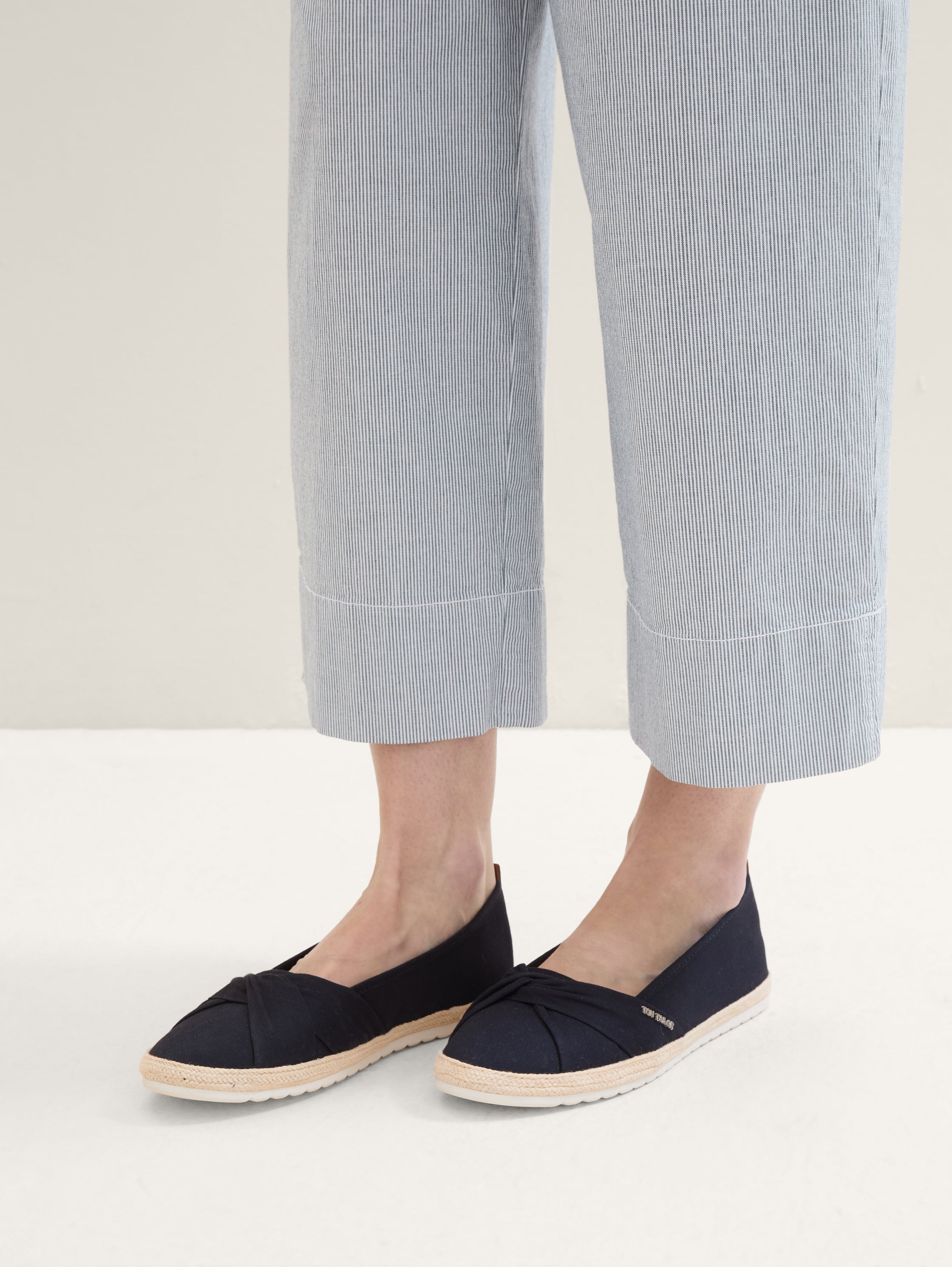 Mocassins avec détail - navy