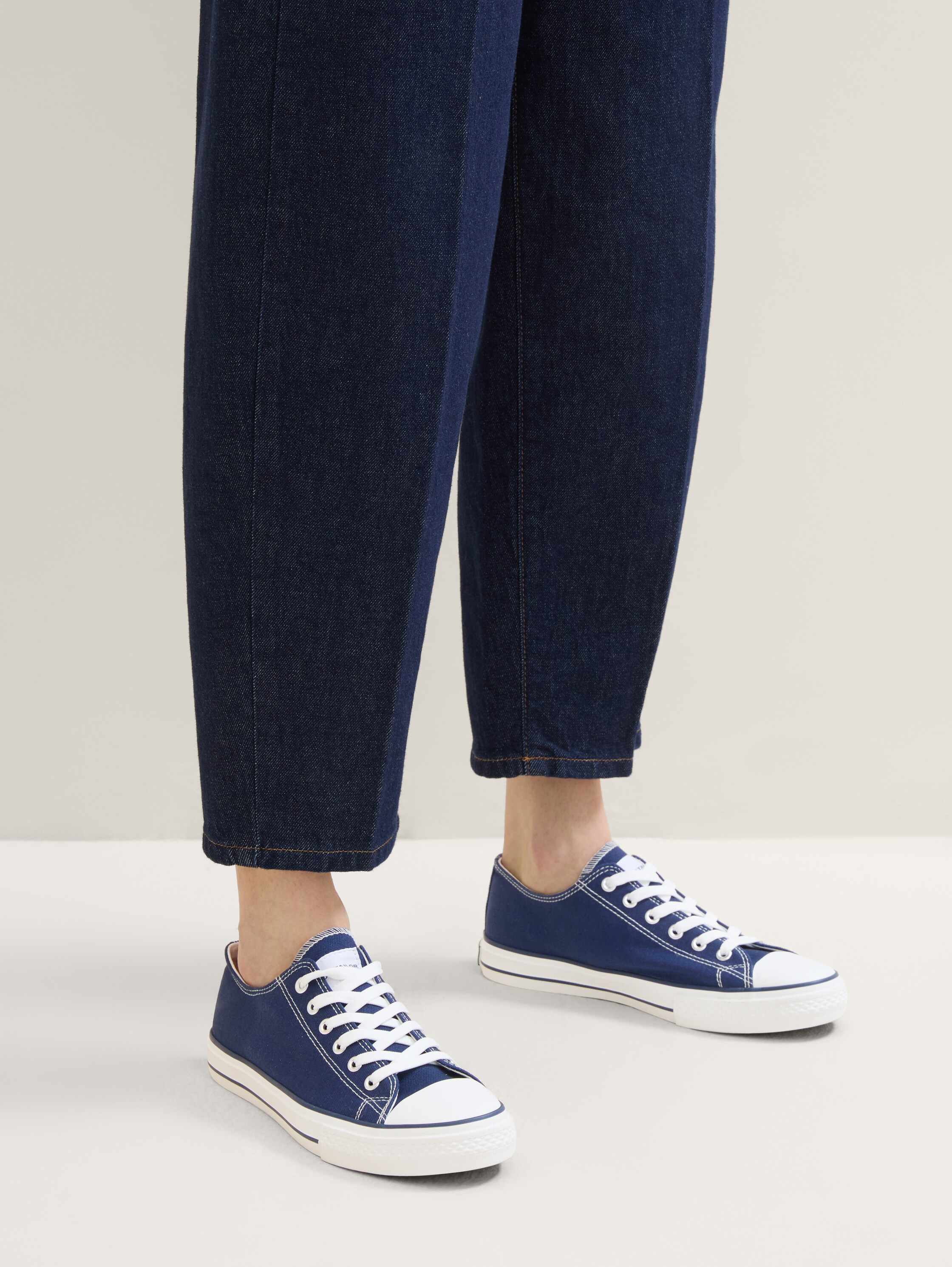 Baskets basiques - navy