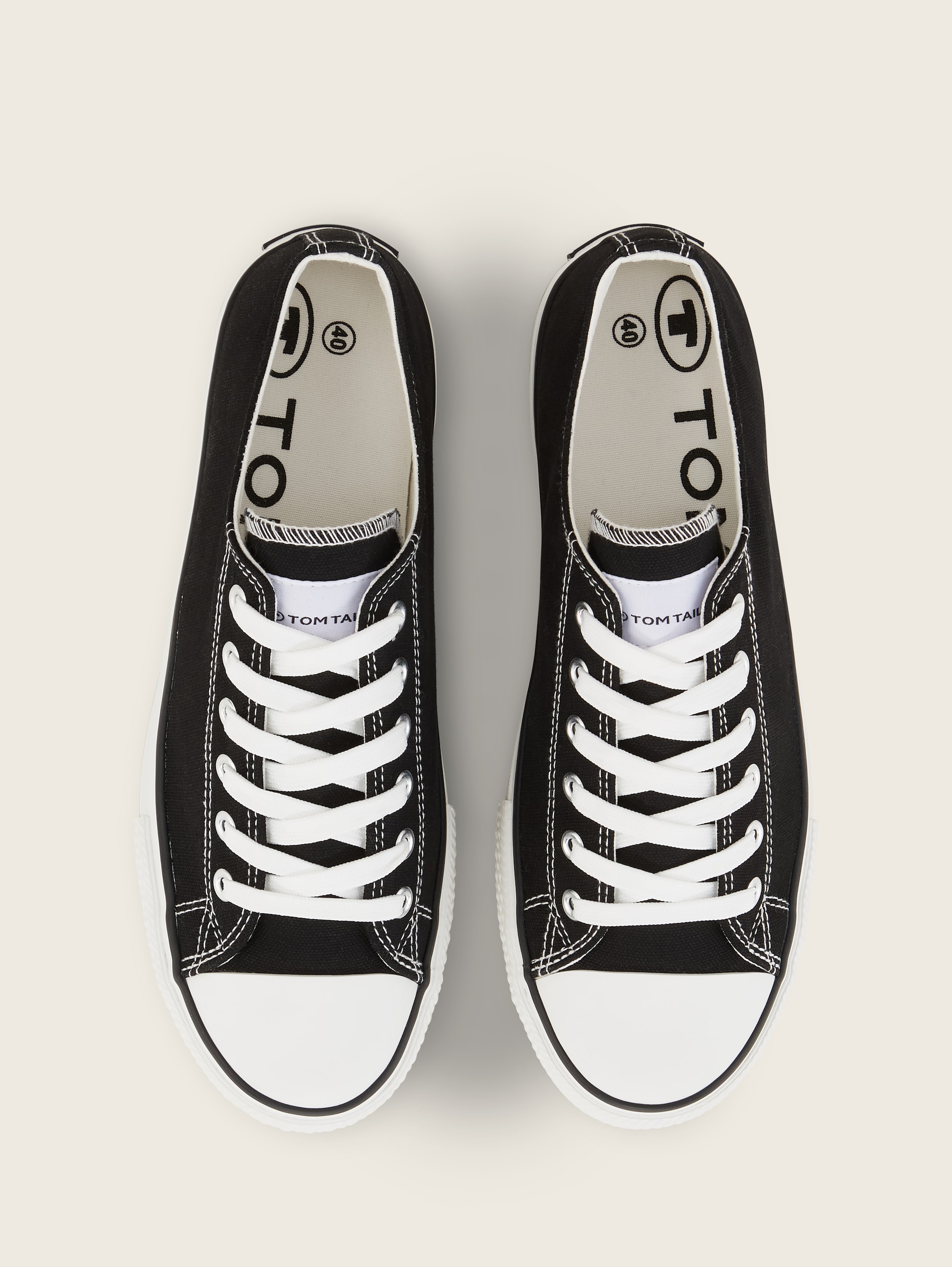 Baskets basiques - black - Vue du produit du haut