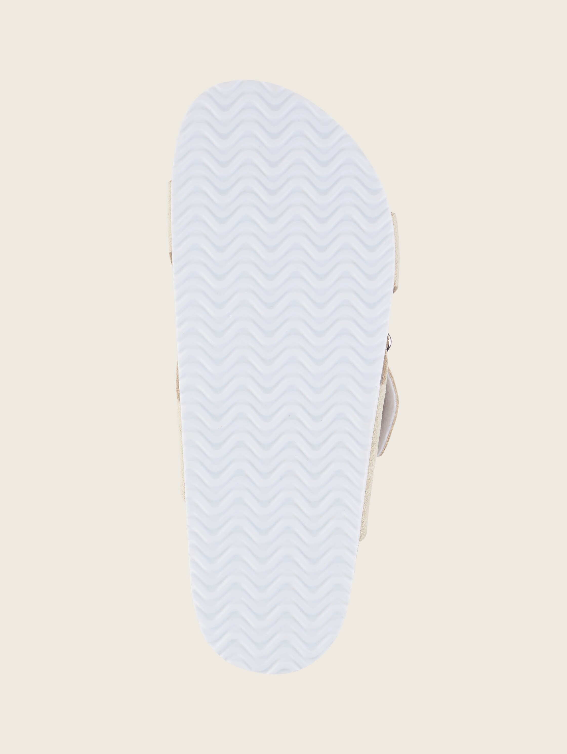 Pantolette aus Wildleder - grey - 