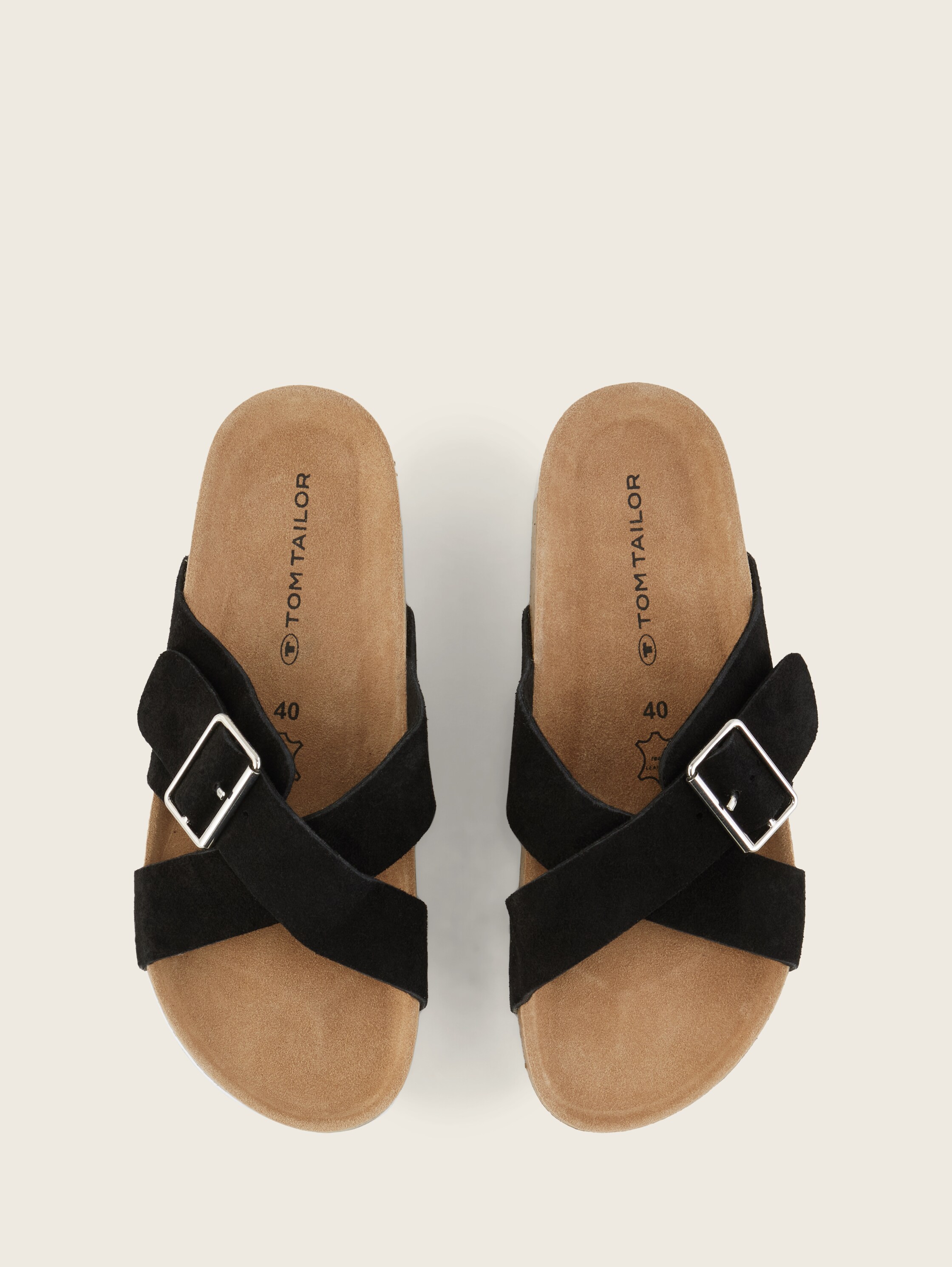 Pantolette aus Wildleder - 5