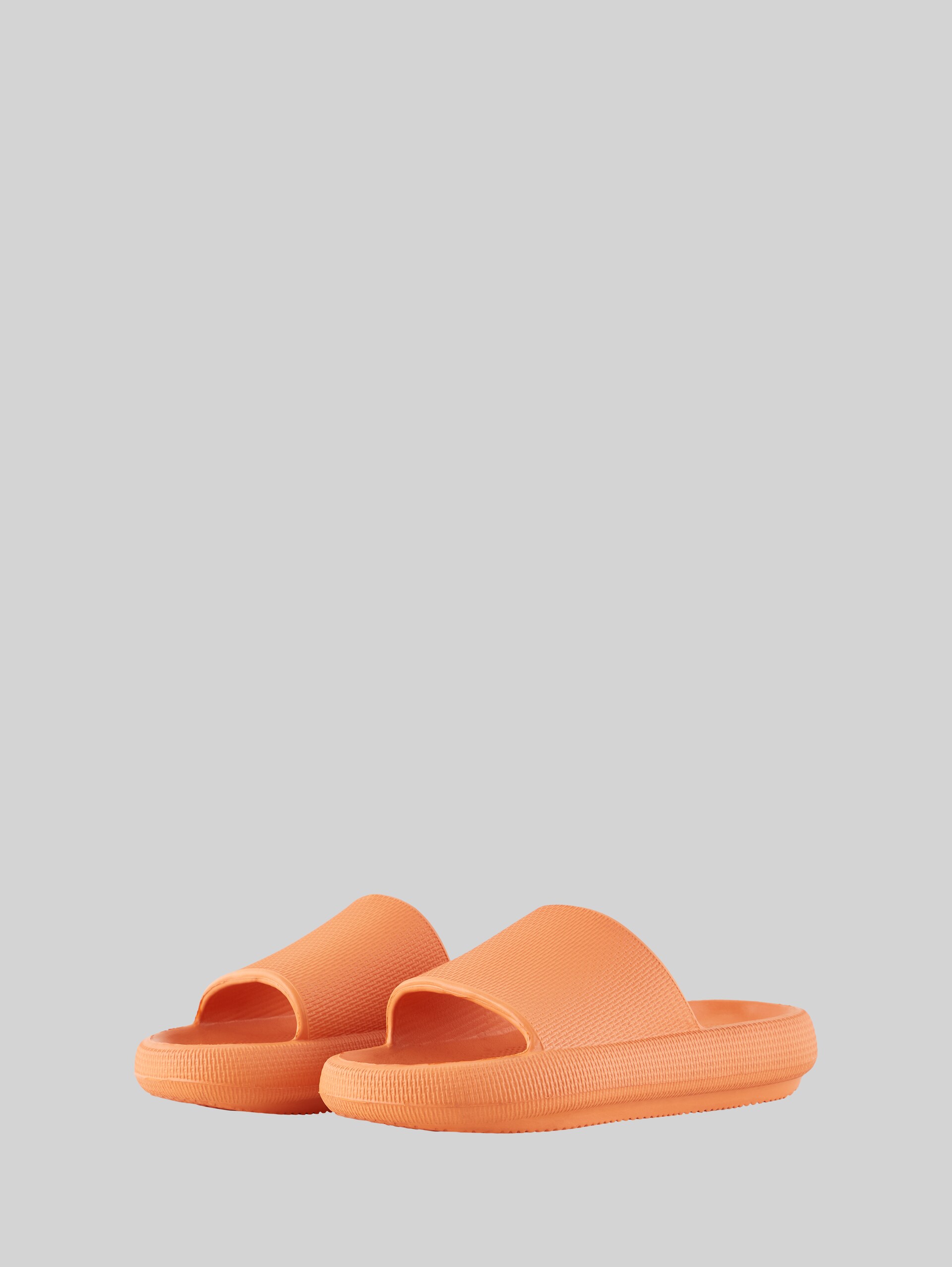 Sandalen met plateau - orange - zijaanzicht product