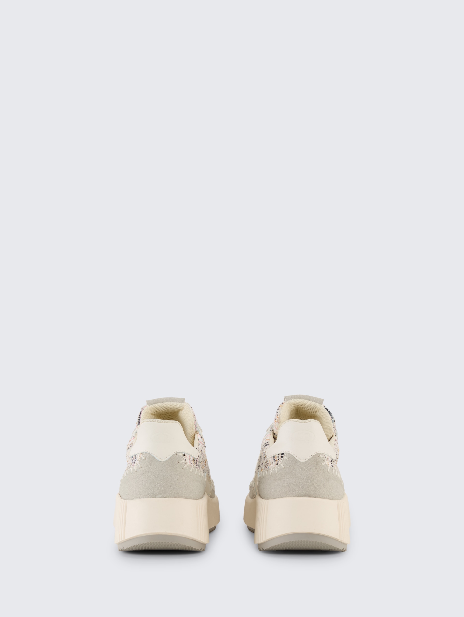 Sneaker mit Plateau - offwhite-multi - Produkt-Rückansicht