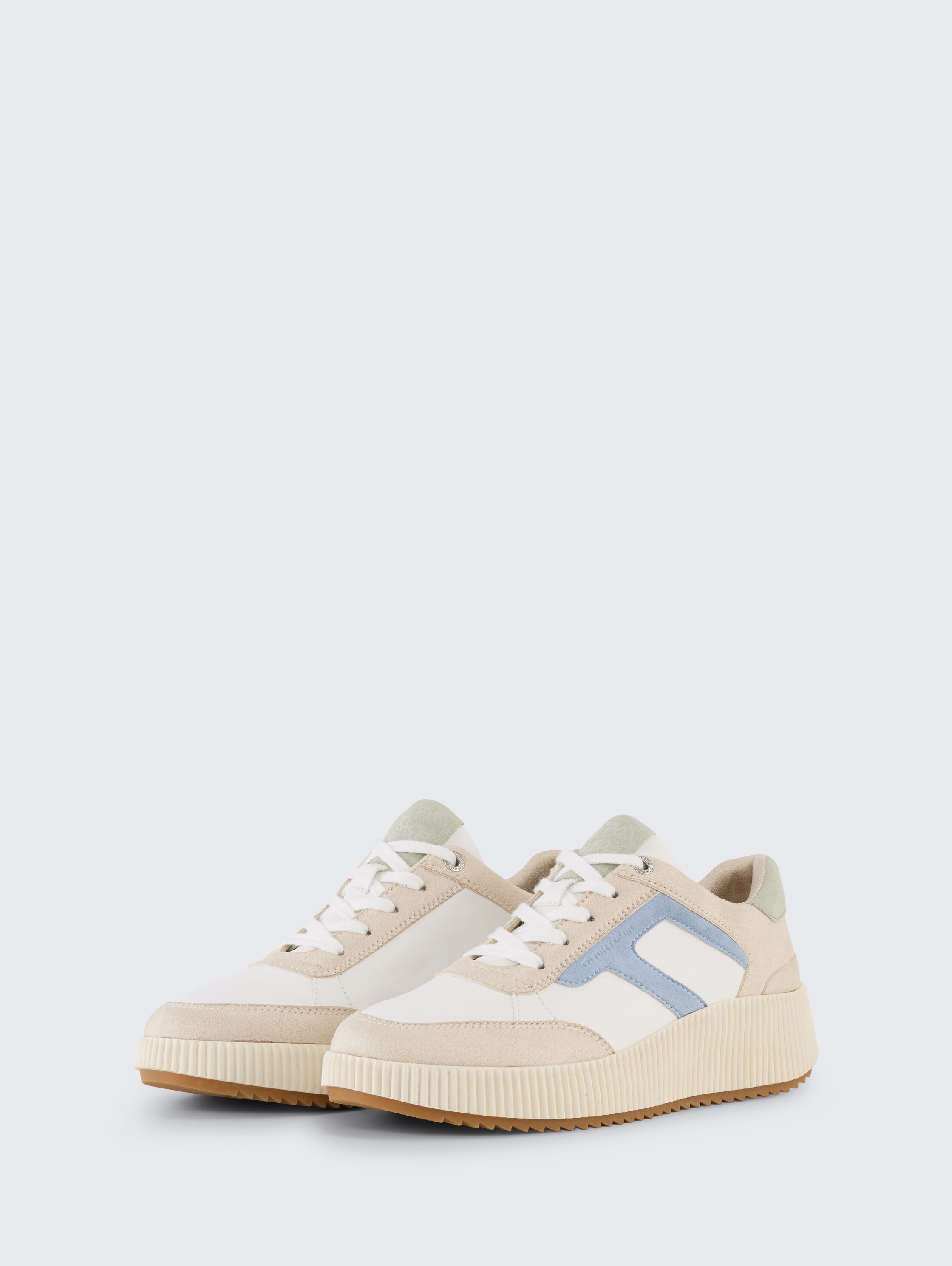 Sneaker mit Plateau - 1