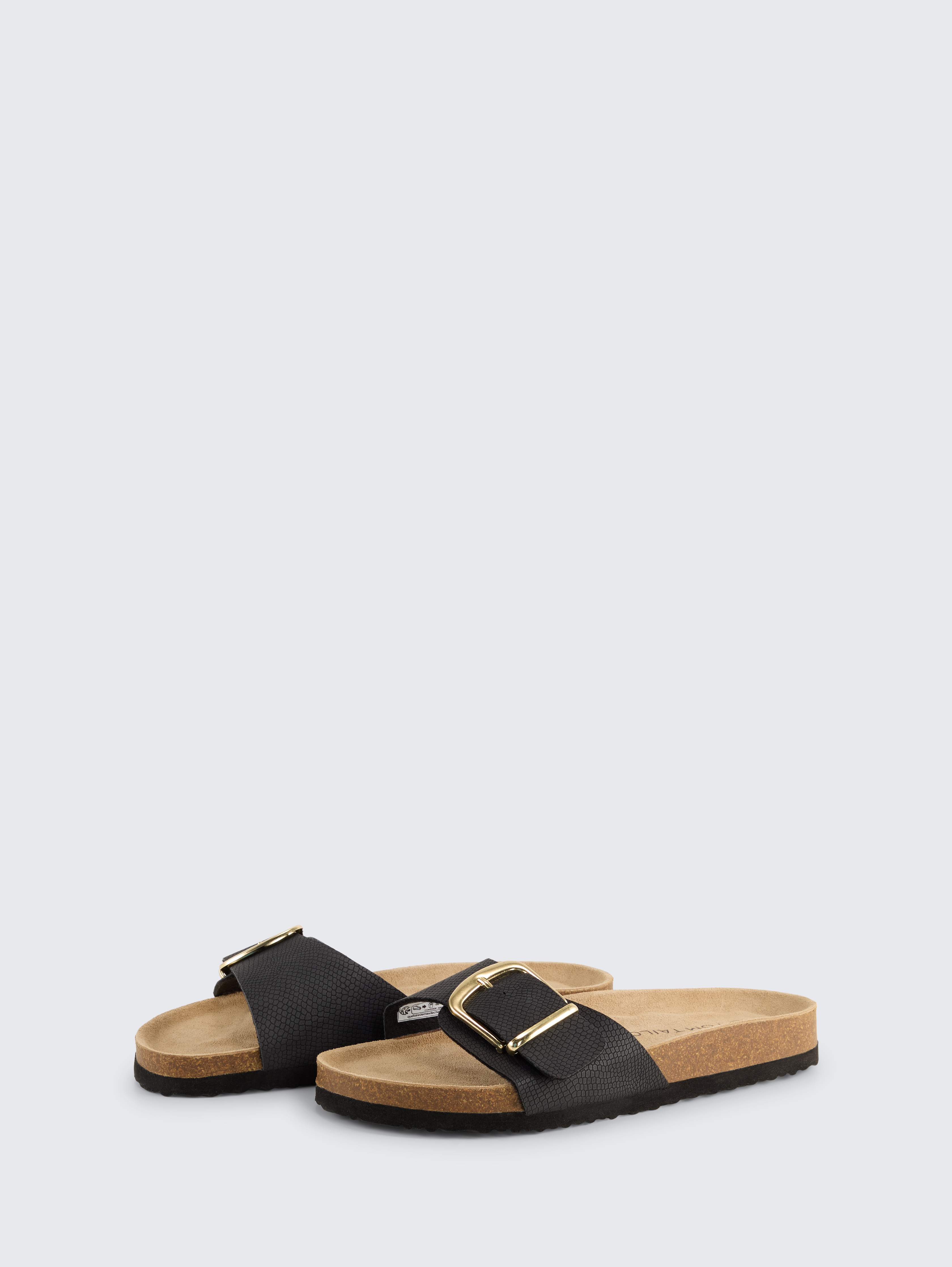 Sandalen mit Schnalle von Women, black