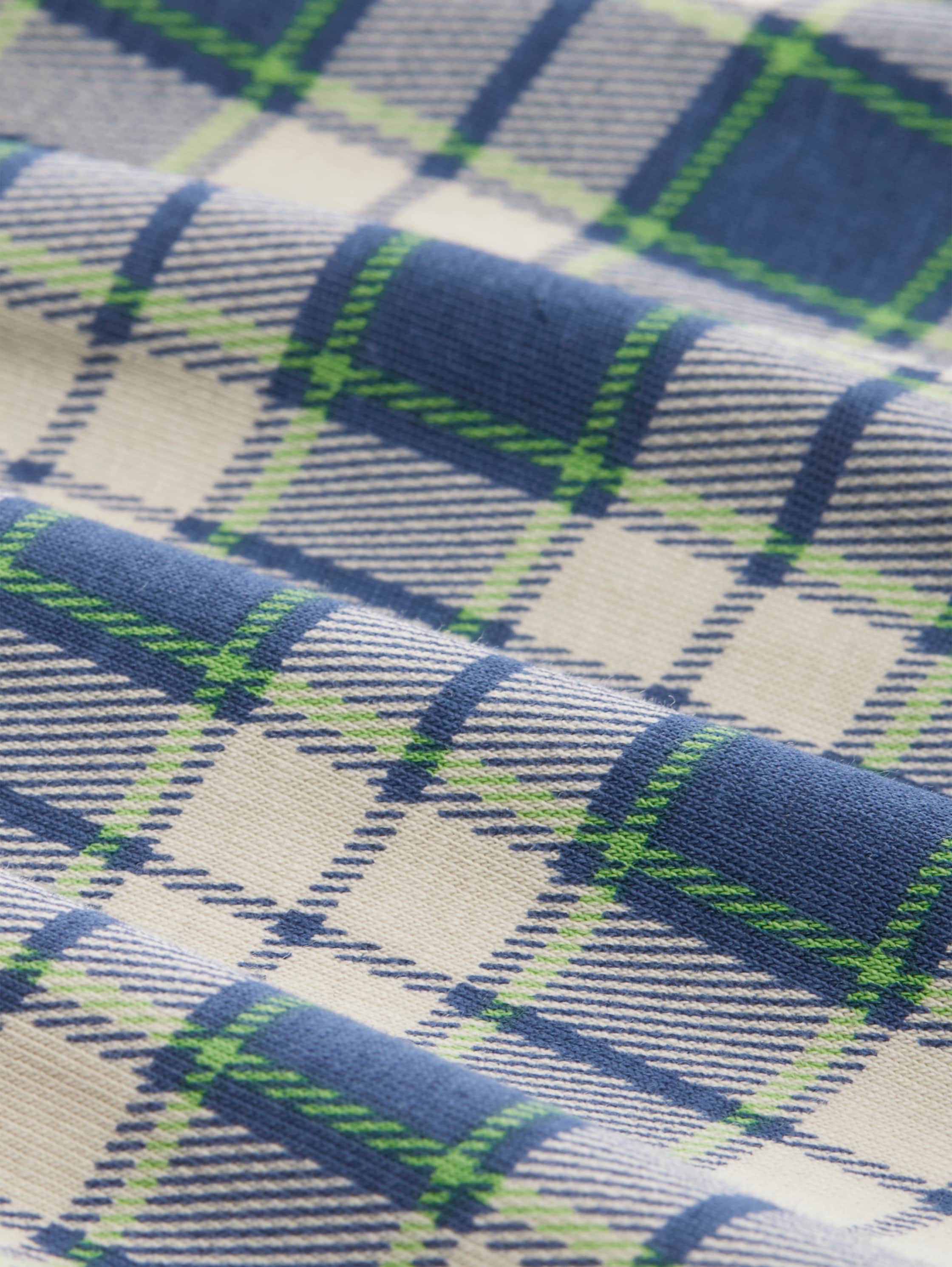 Heupbroeken in een verpakking van 5 met geweven tailleband - blue-light allover - Materiaalweergave