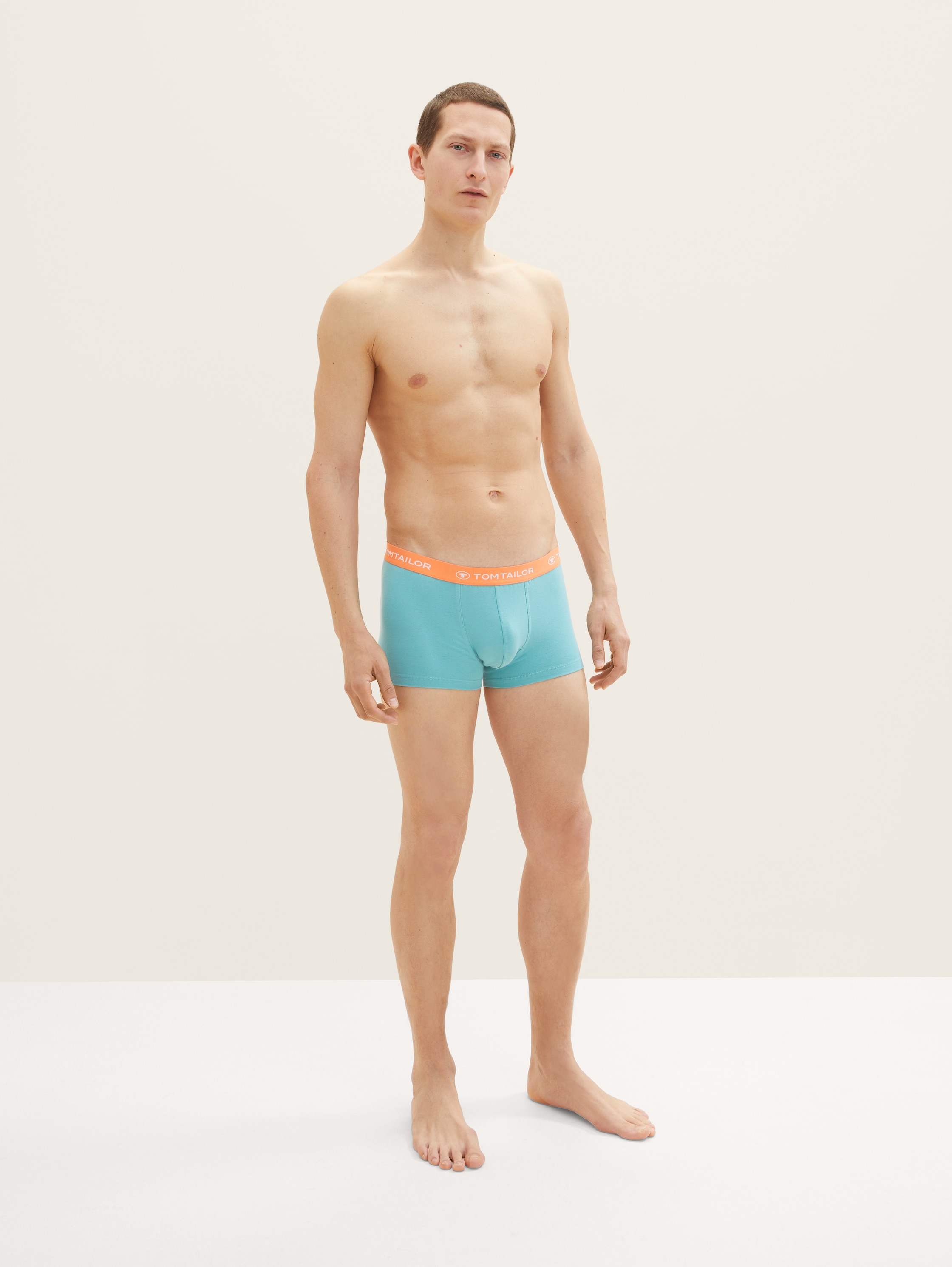 Hip Pants in een verpakking van 3 stuks - lt. red - Model vooraanzicht