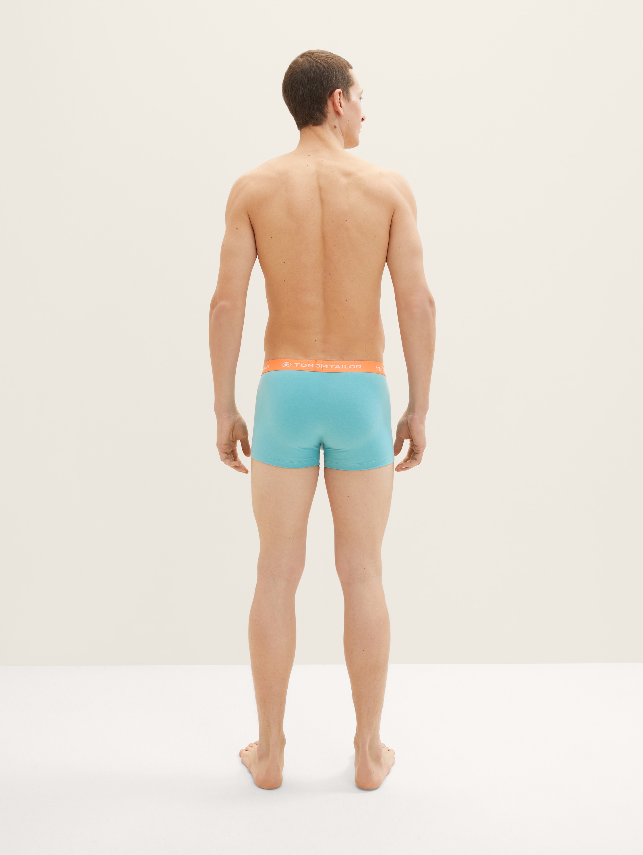 Hip Pants in een verpakking van 3 stuks - lt. red - Neklijn model-achteraanzicht