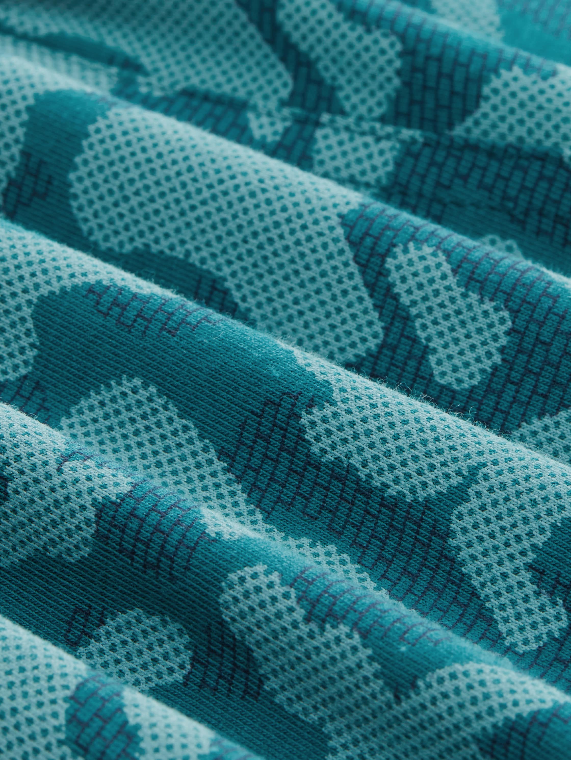 Hip Pants in een verpakking van 3 stuks - green allover - Materiaalweergave