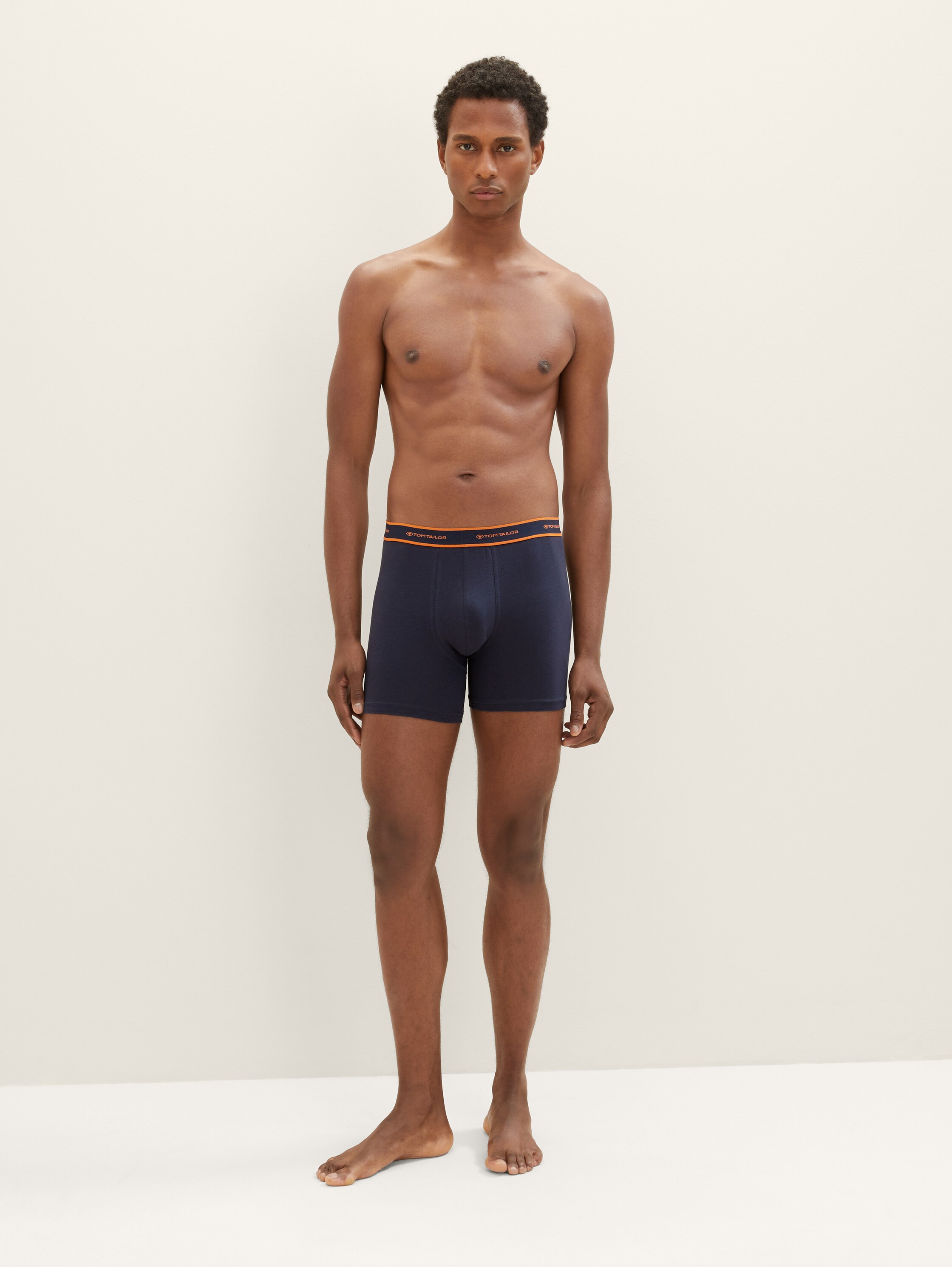 Mittellange Boxershorts im 4er-Pack - 1