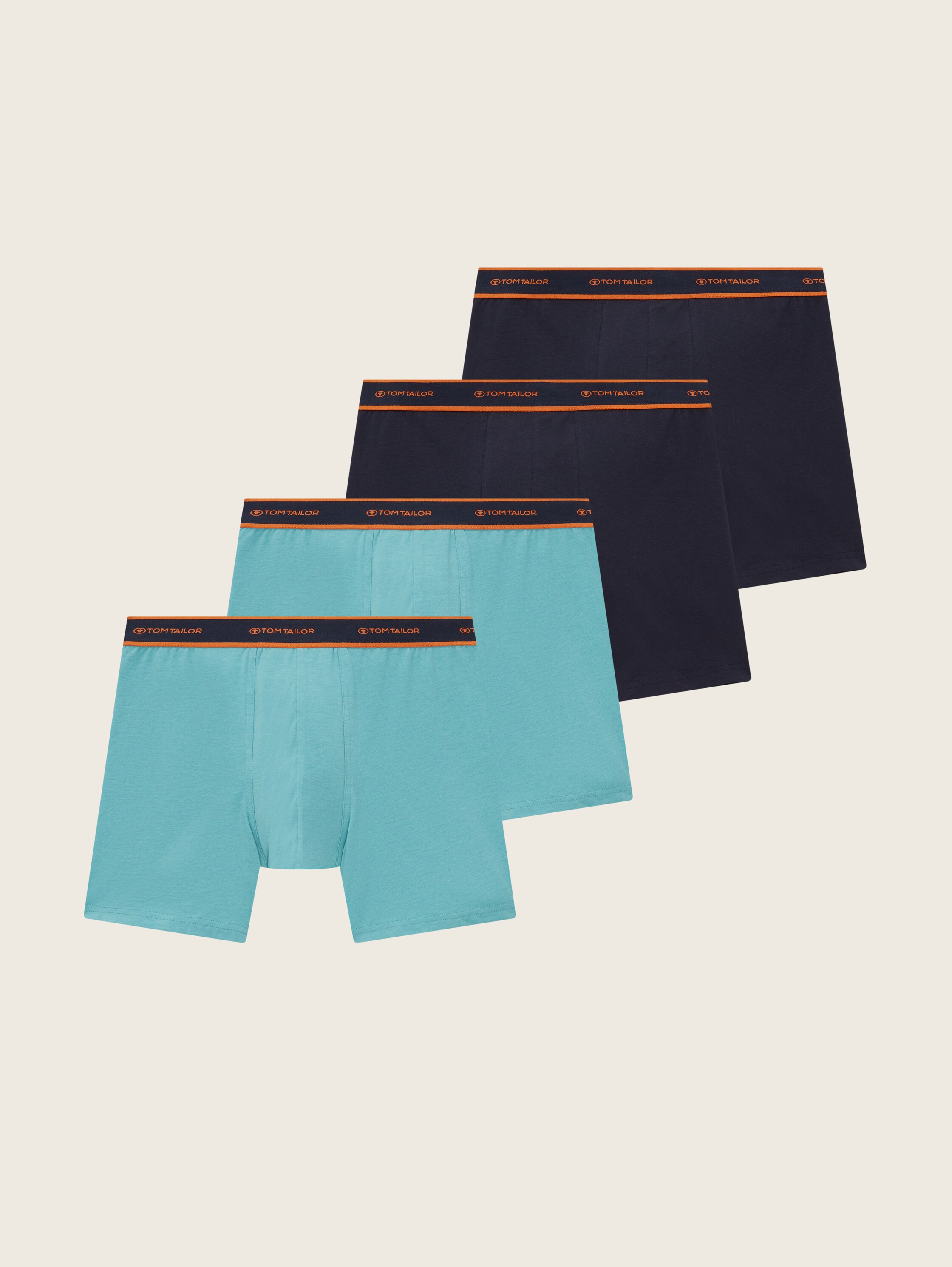 Mittellange Boxershorts im 4er-Pack - 3