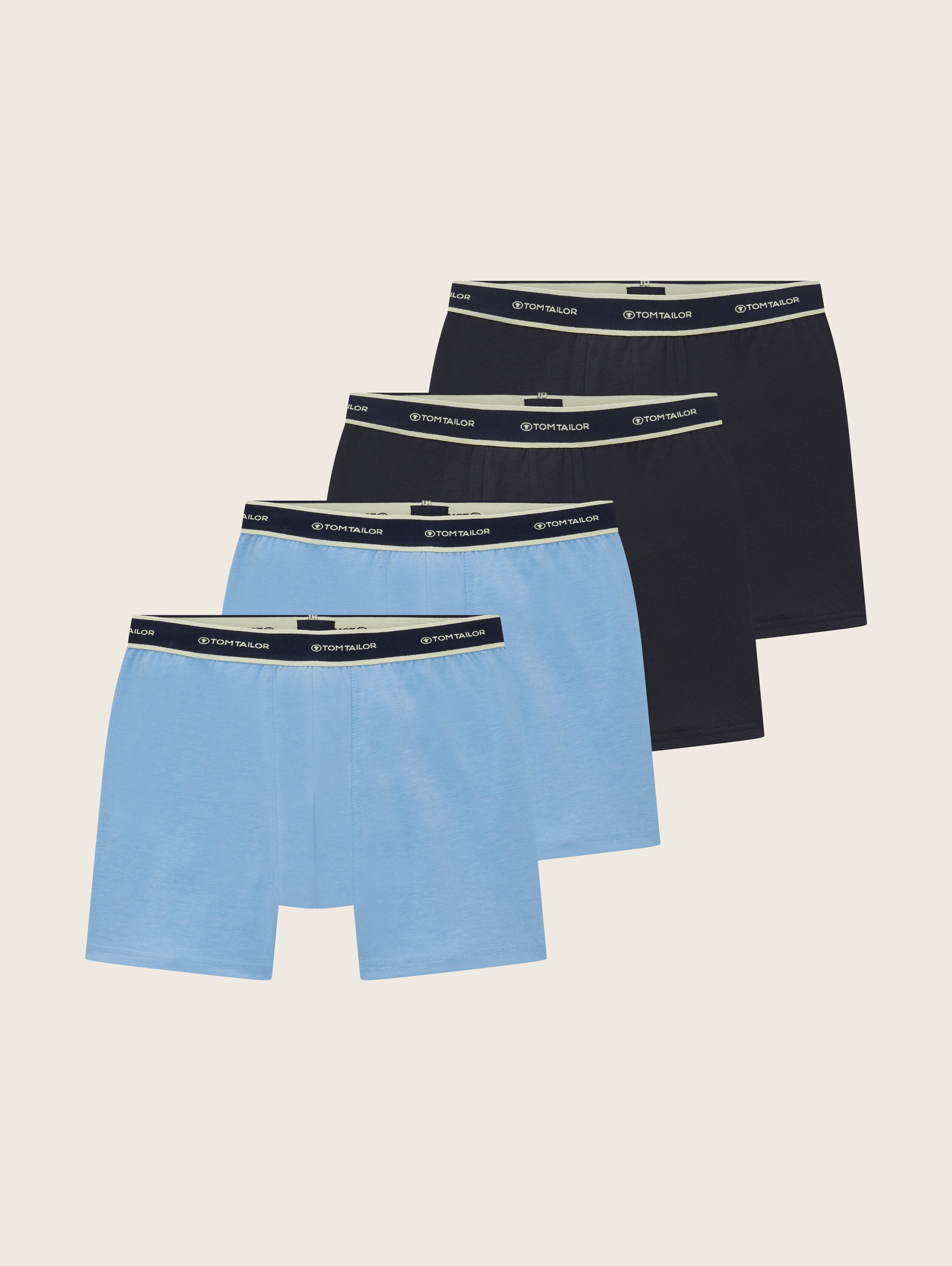 Mittellange Boxershorts im 4er-Pack - 3