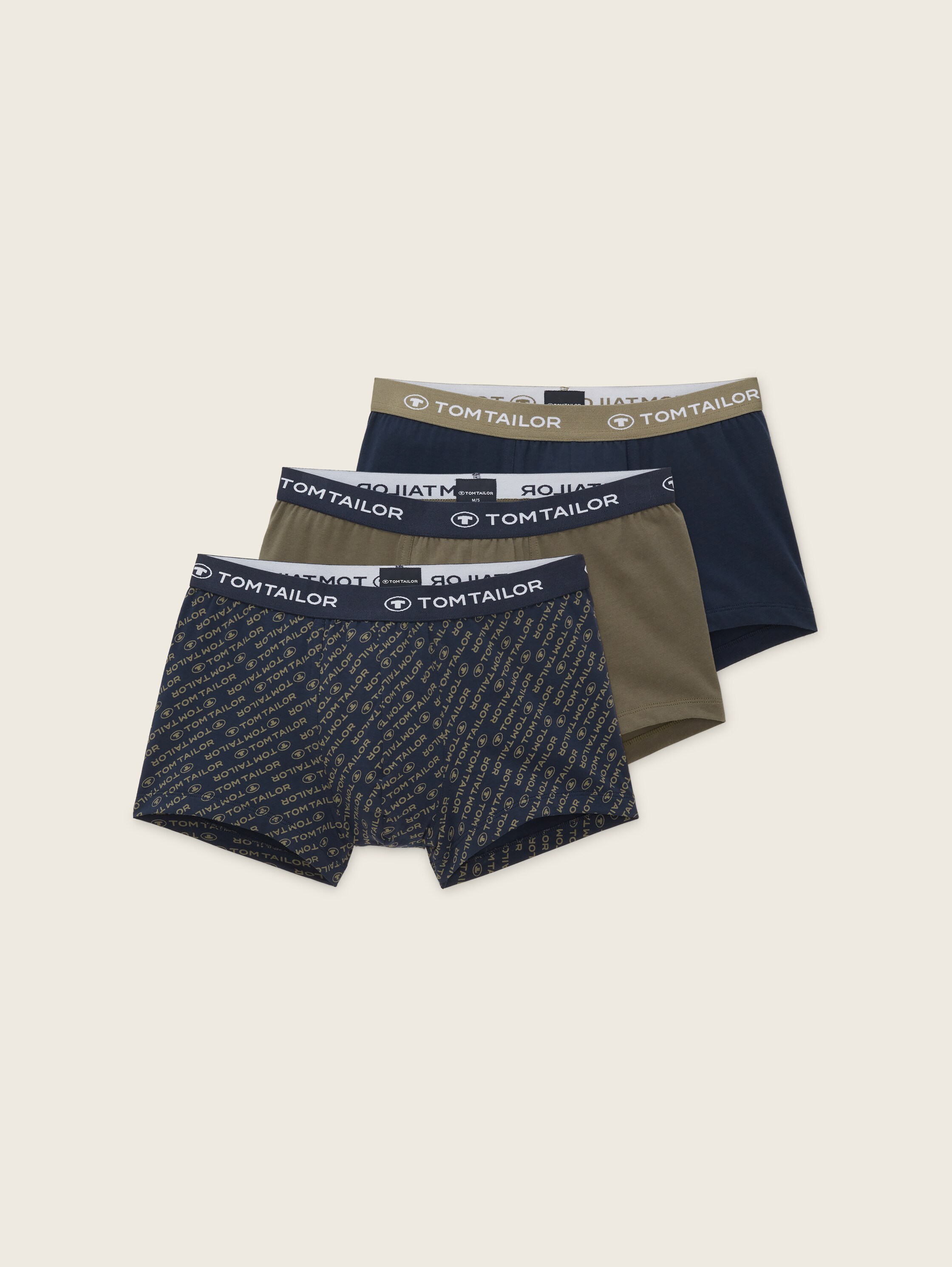 Heupbroeken Set van 3 - blue-dark-allover - Product vooraanzicht