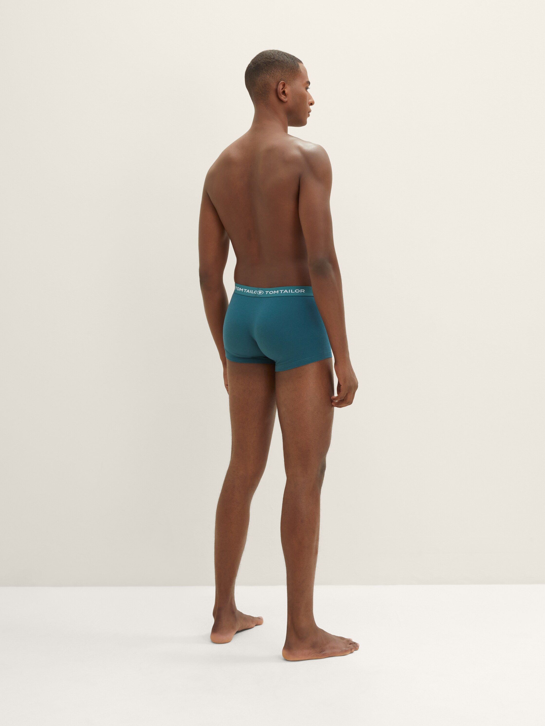 Heupbroeken Set van 3 - lila-dunkel-multicolor1 - Neklijn model-achteraanzicht